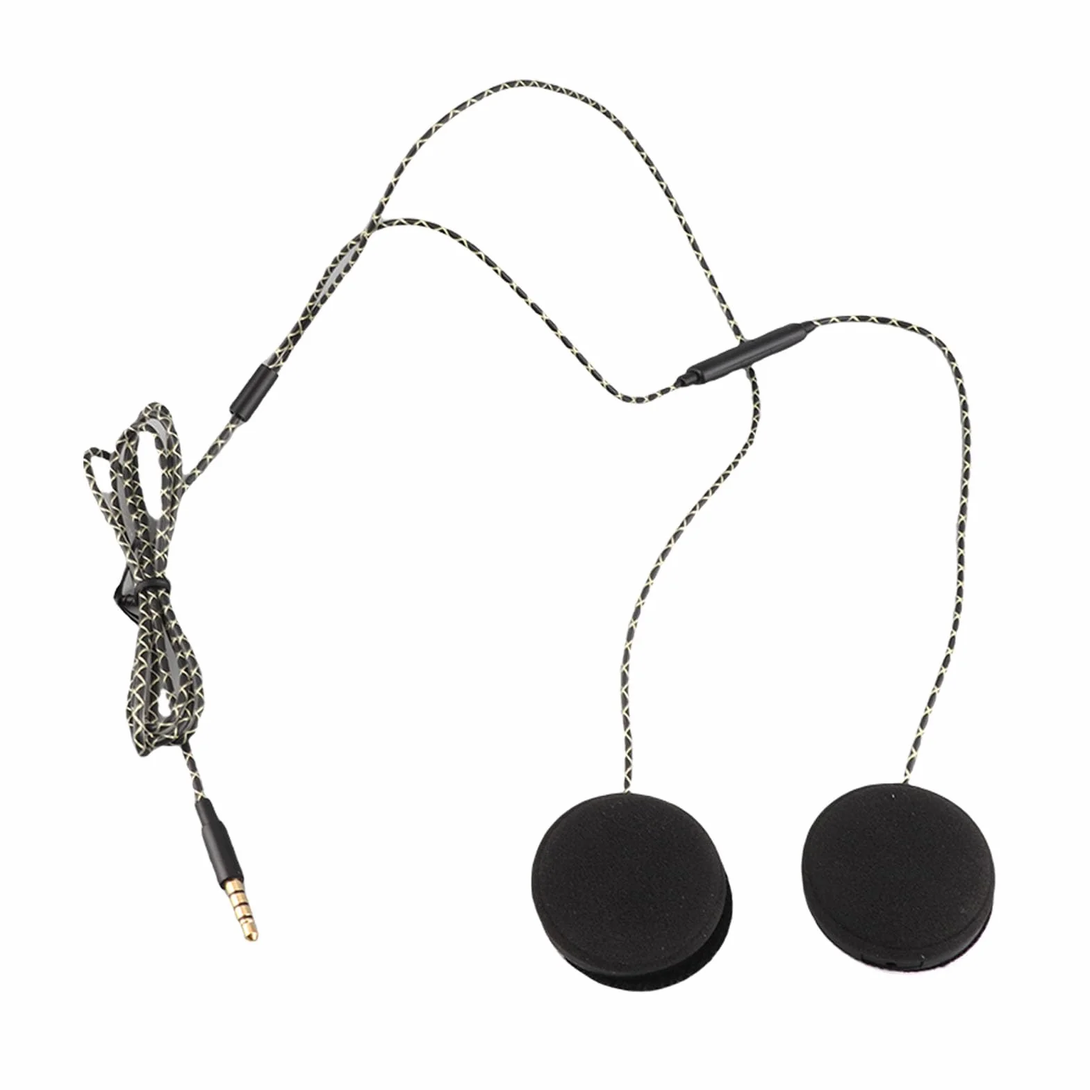 KIMISS Cuffie per motociclette 3,5 mm, cuffie per cuffie casco per motociclette con qualità del suono eccezionale, funzione di chiamata a mani libere, comodo indossare