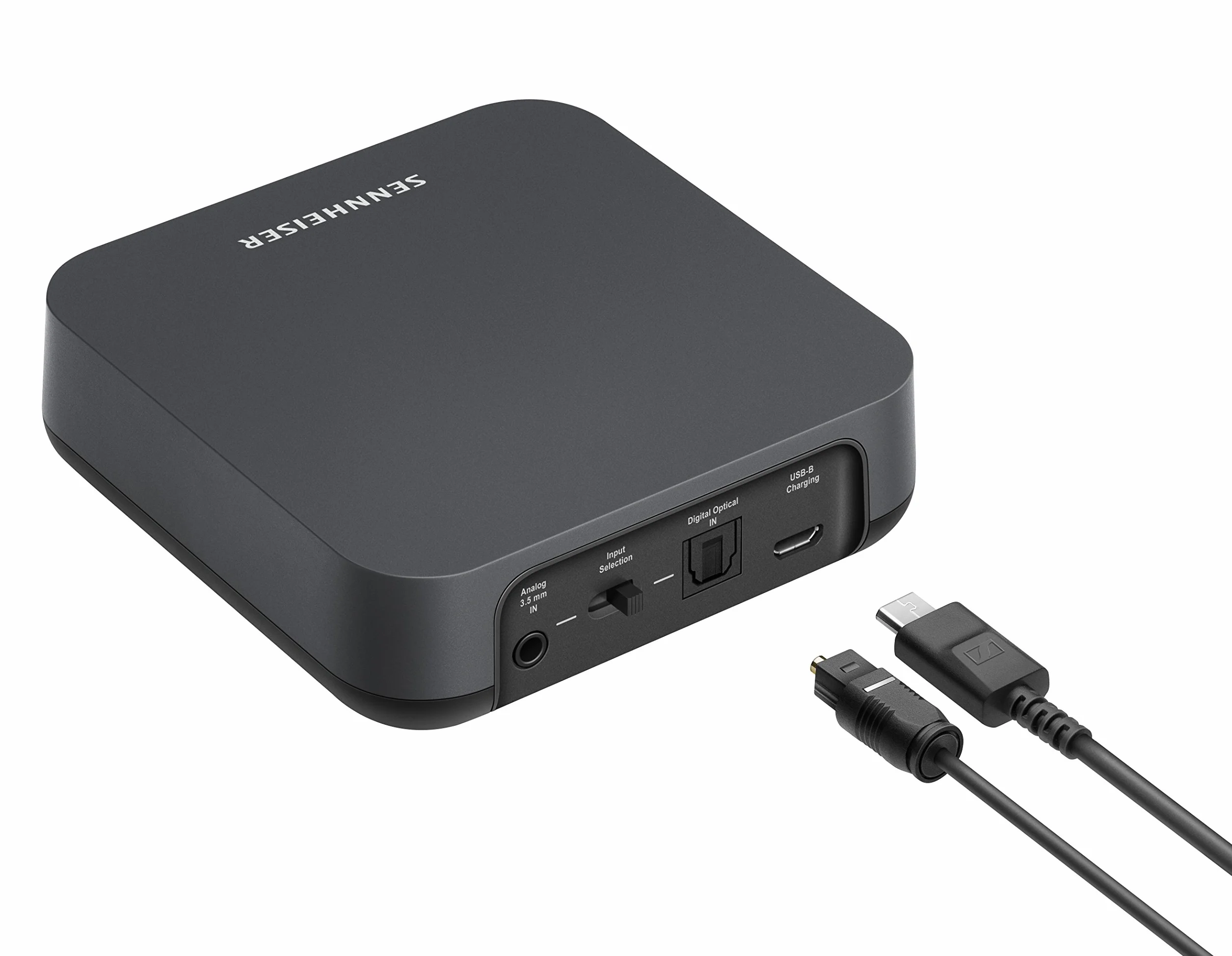 Sennheiser 508258 Trasmettitore audio Bluetooth BT T100 per Hi-Fi o Home Entertainment Nero
