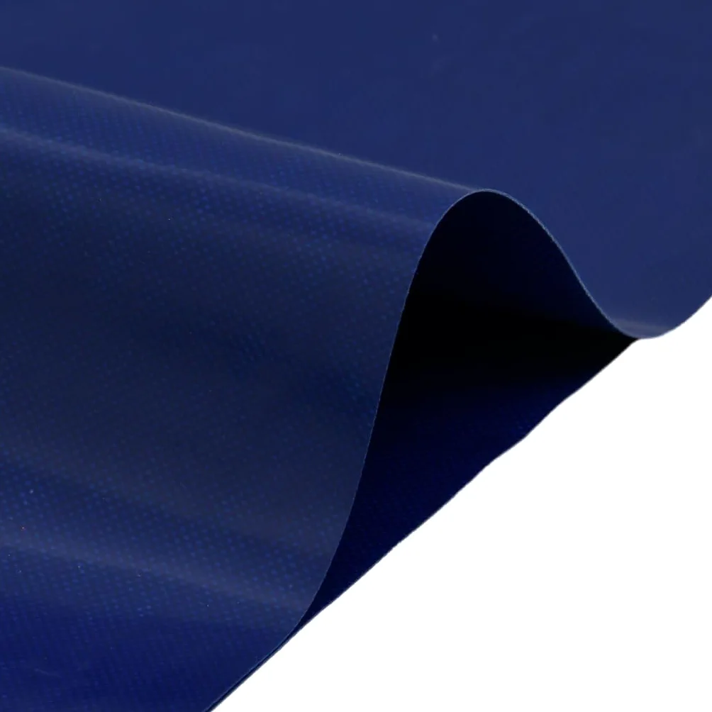 Mangloder Telone Blu 4x7m 650g/m² Telone in Tela con Rivestimento in PVC Impermeabile Antistrappo Resistente ai raggi UV per Mobili da Giardino, Rimorchi, Auto, Barca, Campeggio e cantiere