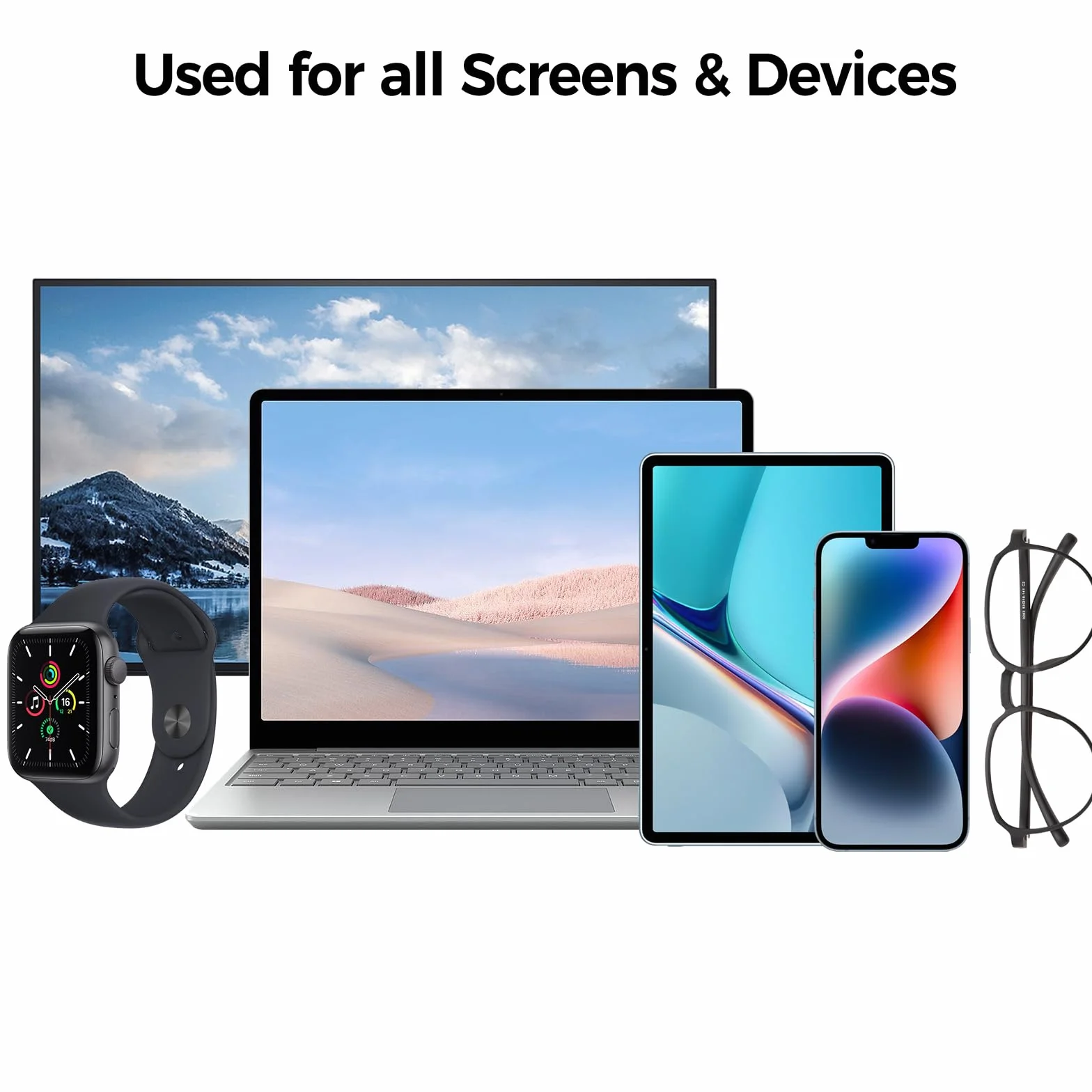 Electronics, spray per la pulizia dello schermo touchscreen, per computer, telefono, laptop, obiettivo, TV, PC, auto, schermo con spazzola e panno in microfibra, confezione da 2 (grigio