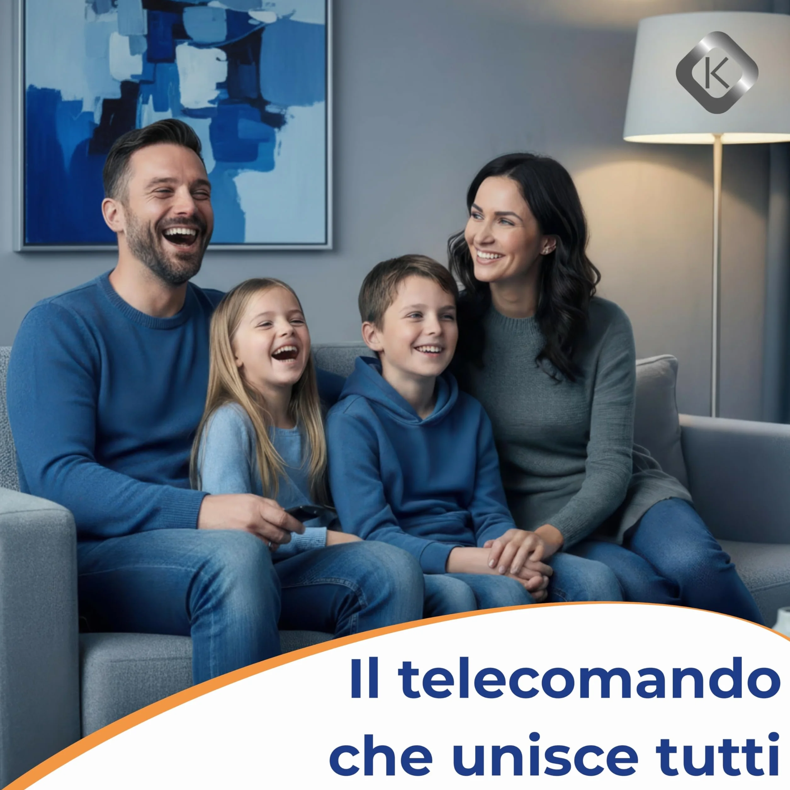 Koomando Telecomando Universale per Samsung TV LCD LED QLED UHD 4K 8K Curved HDR, Serie AA59 BN59, Pronto all'Uso senza Programmazione, Tasti Rapidi Netflix Prime Video, Compatibile Smart TV