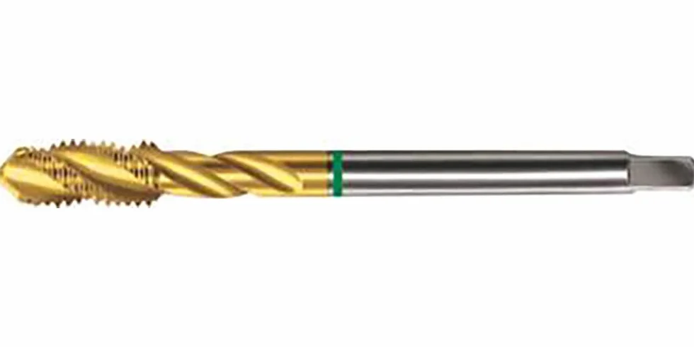 Gühring DIN 371 forma C M10 tipo N, lavatrice, argento/oro