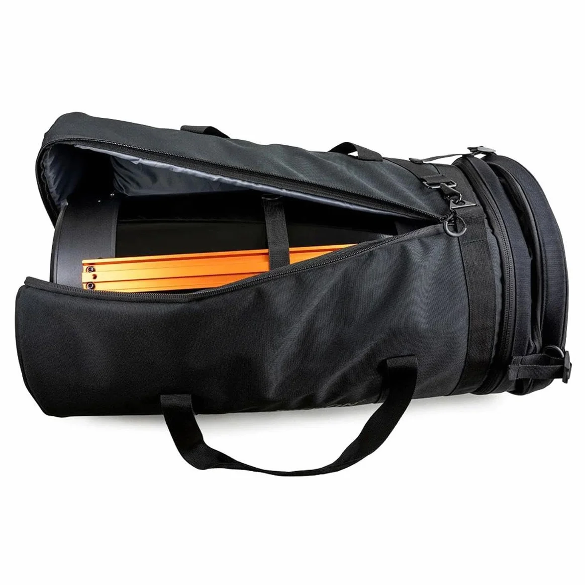Celestron 94027 Sacca telescopio per tubi ottici 11” Schmidt Cassegrain ed EdgeHD – Custodia per trasporto impermeabile e resistente con pareti protettive, tasca per accessori, fascia imbottita, Nero