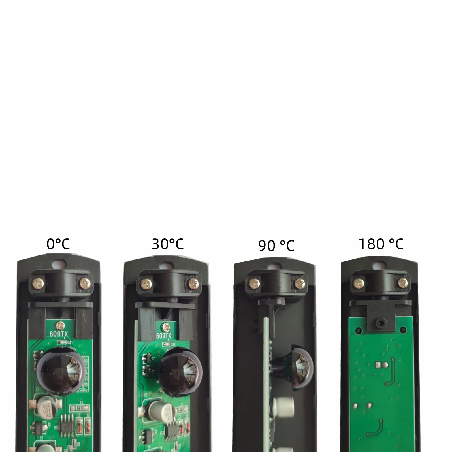 Coppia Di Fotocellule a Infrarossi Universali Per Cancello Garage 12V 24V AC DC