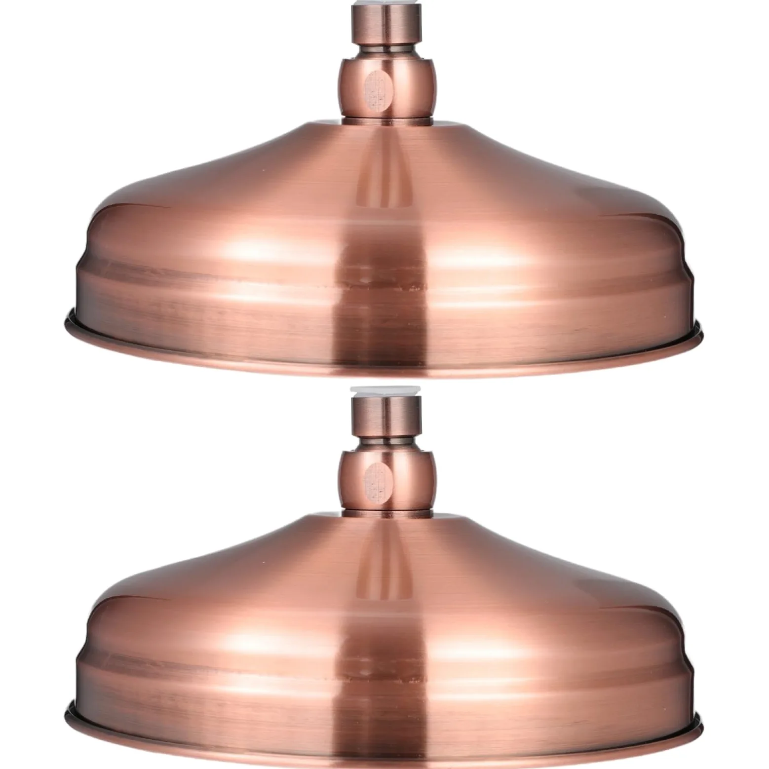 Uonlytech 2 Pz Soffione Doccia Pioggia Ad Alta Pressione Soffioni e Docce a Mano Soffione a Cascata Doccia a Pioggia Getto Della Doccia Contro Soffione a Rame Portatile Ugello