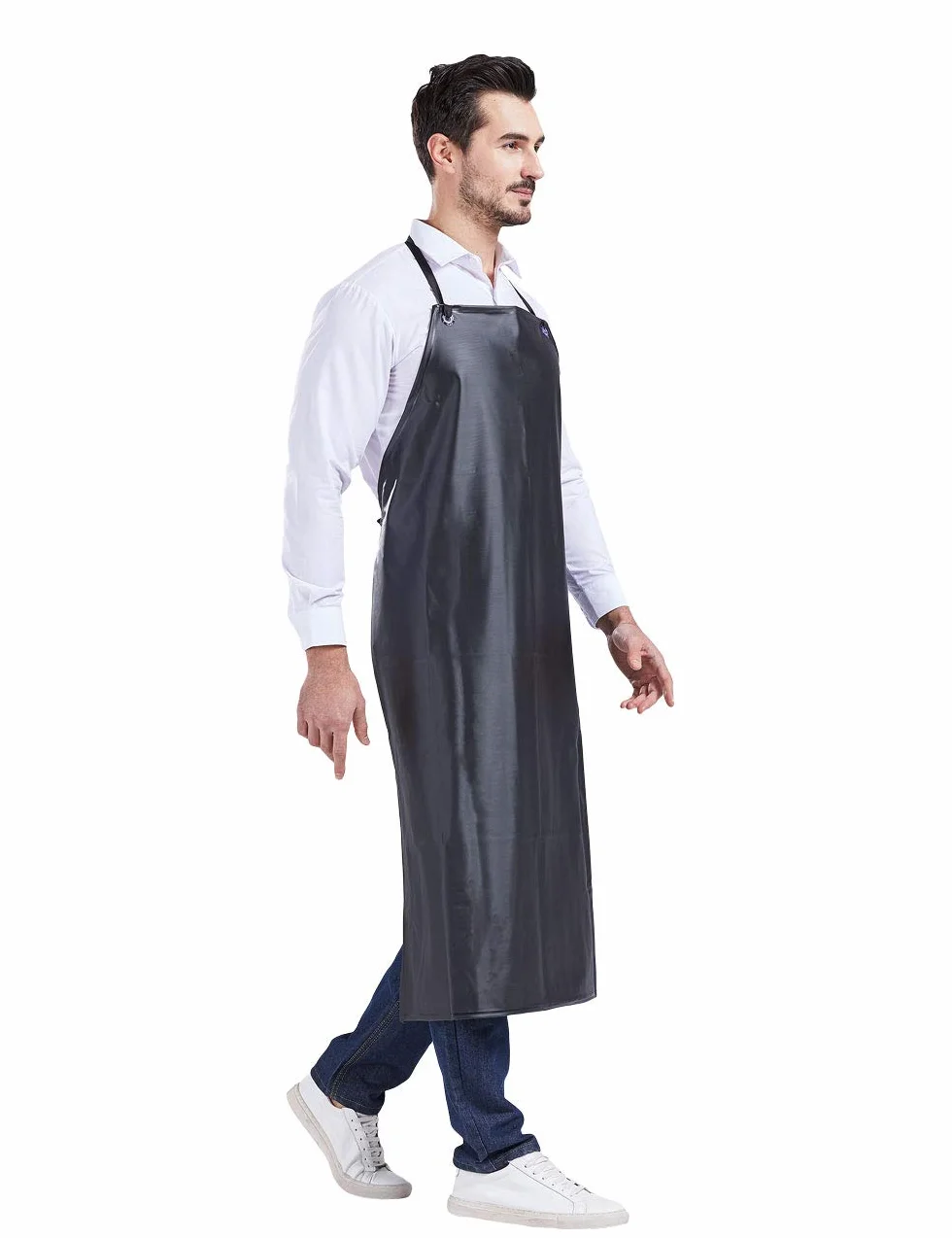 Nanxson Unisex Grembiule impermeabile Grembiule da lavoro resistente all'olio Grembiule da macellaio Grembiule da giardinaggio