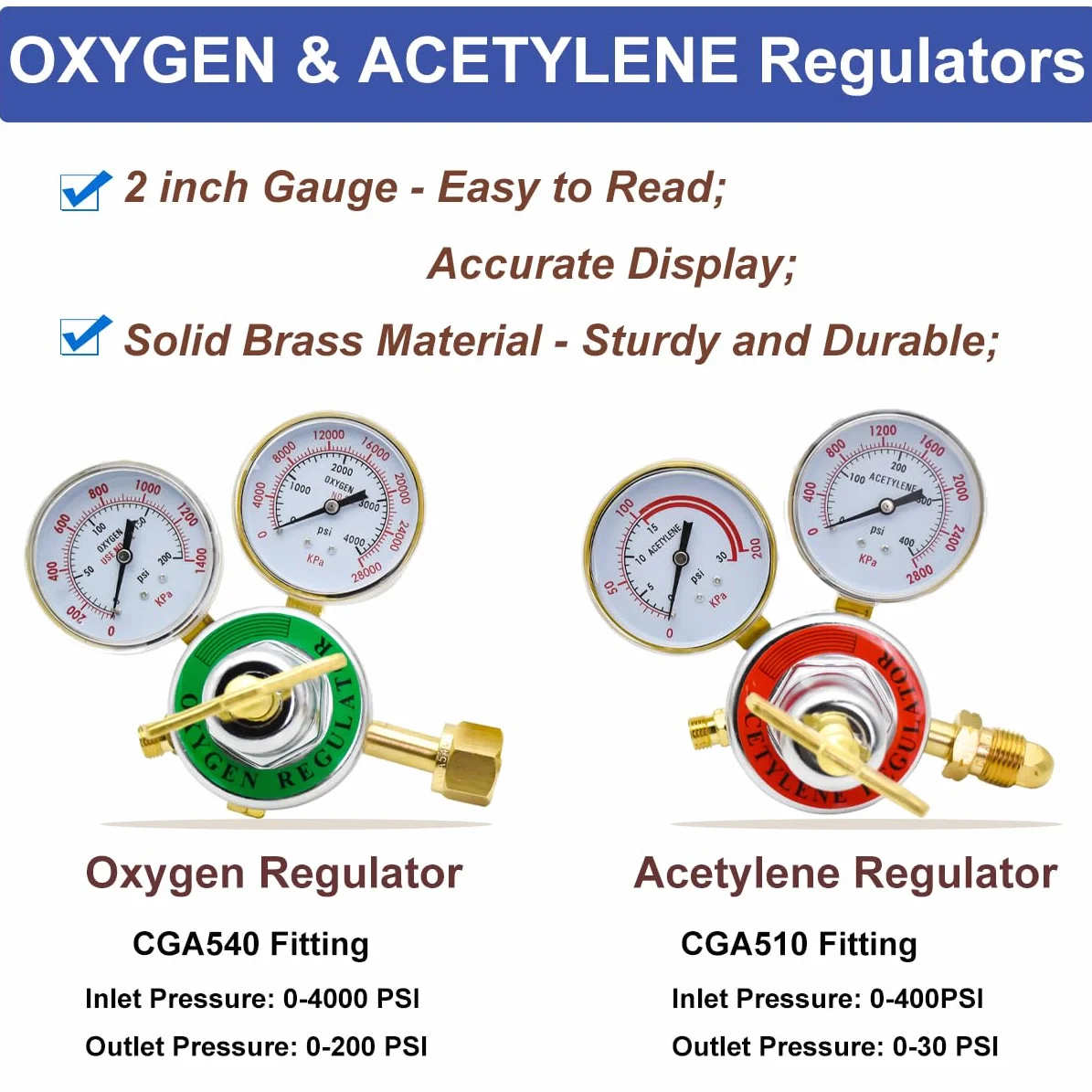 Set di torce da taglio Oxy Acetilene, kit saldatura con punta riscaldante, regolatore ossigeno e acetilene, occhiali saldatura doppio tubo gas
