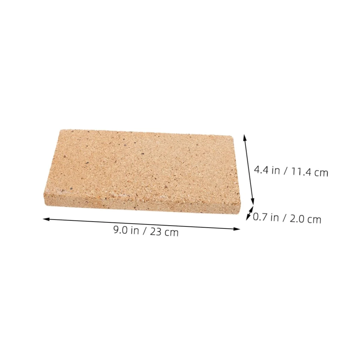 Refrattari in Argilla Resistenti Temperature Leggeri e Durevoli per Caminetti Barbecue e Isolanti per Stufa e Saldatura Gioielli Blocchi Ignifughi per Esterni