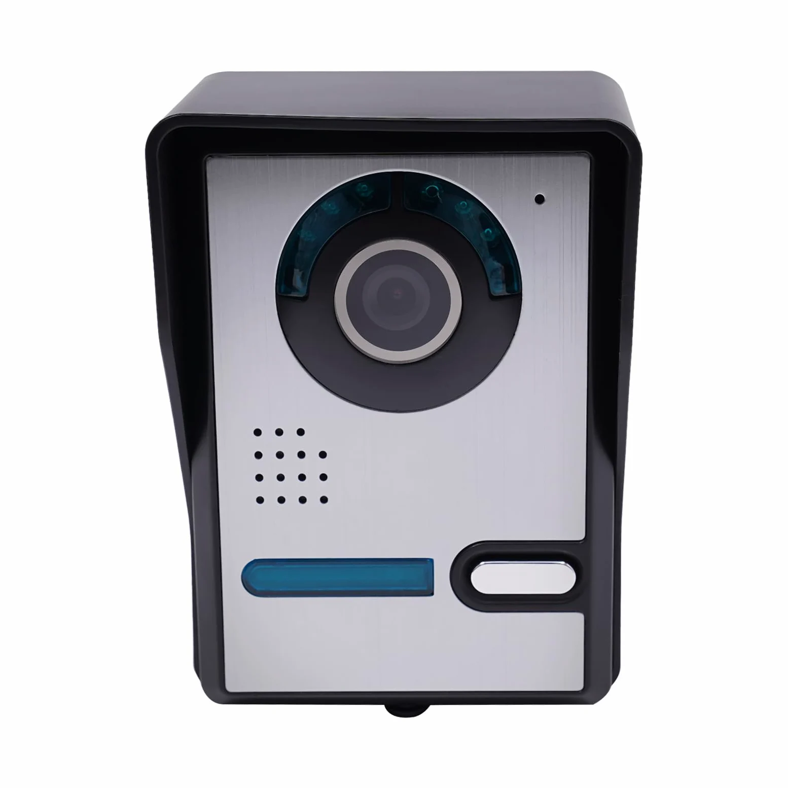 Videocitofono da 7" con videocitofono per porta di casa, monitor con fotocamera
