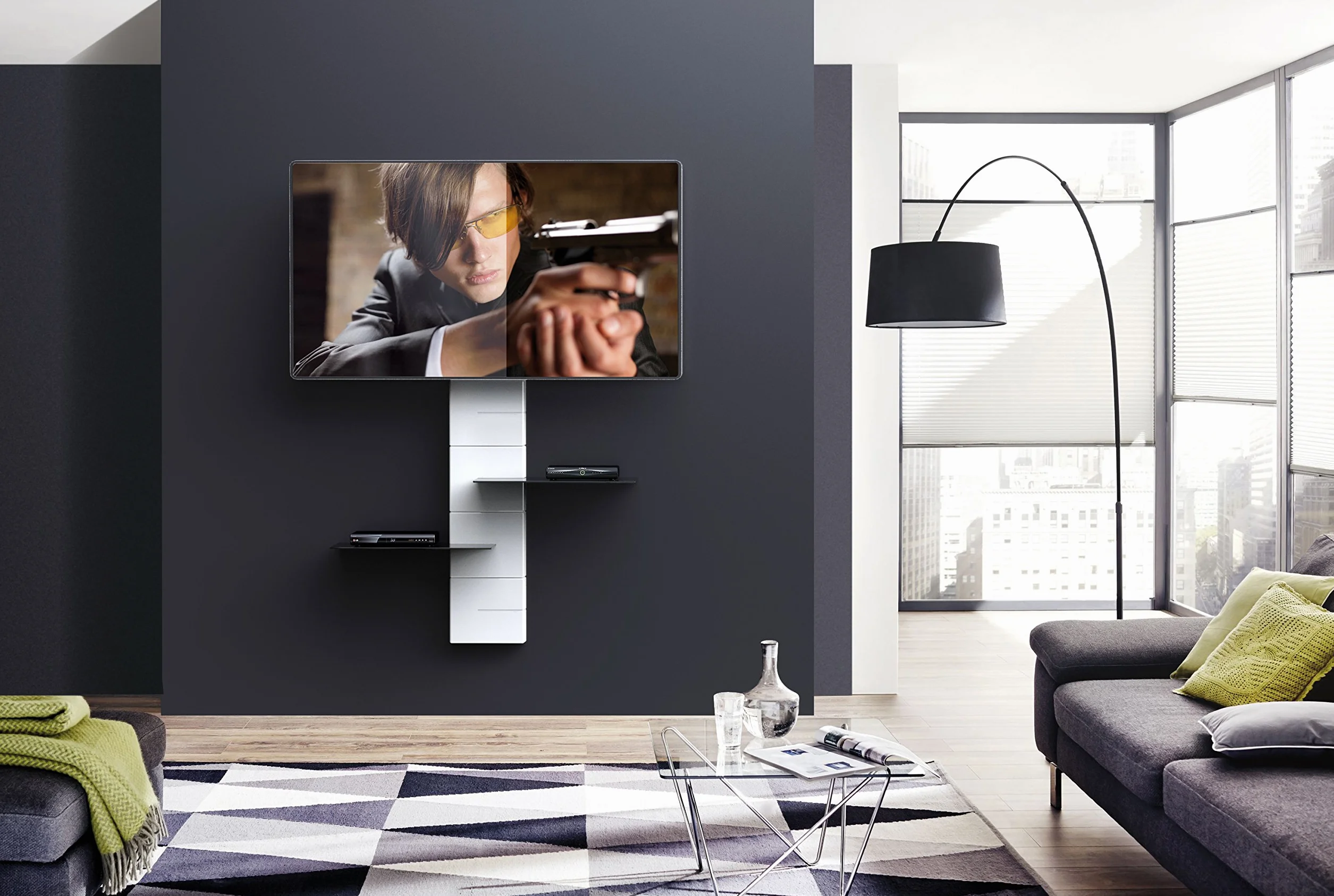 Meliconi Ghost Cubes Shelf Sistema Copricavi Componibile, Bianco