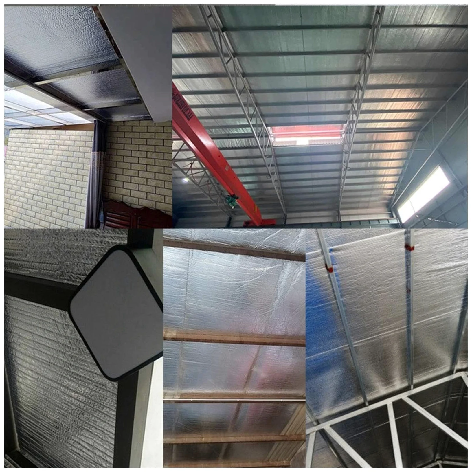 Isolante Termico Alte Temperature Pannelli Termoriflettenti Termosifoni Isolante Termico Adesivo per Termosifoni Foglio Isolante Termico Adesivo ( Size : 1x6m )
