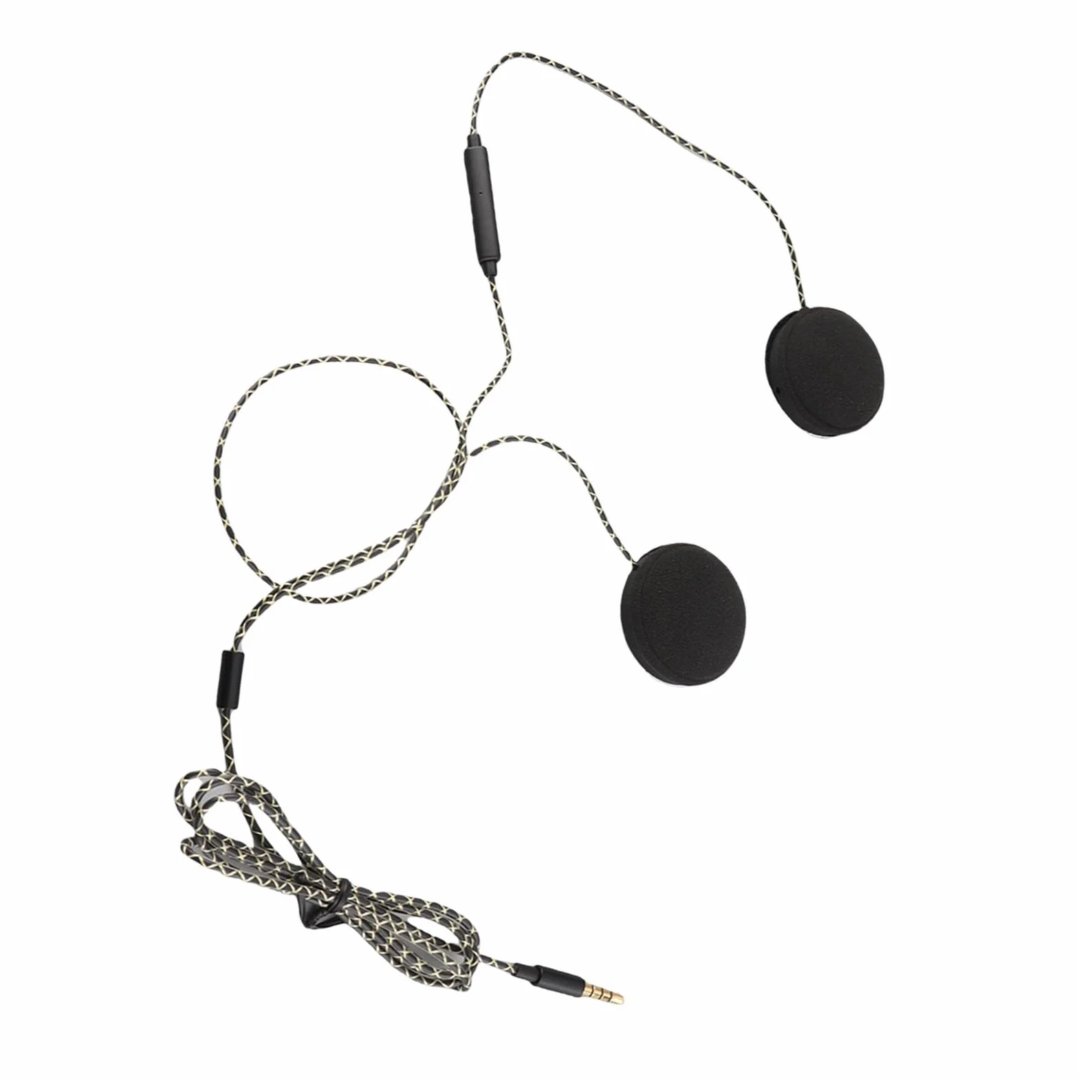 KIMISS Cuffie per motociclette 3,5 mm, cuffie per cuffie casco per motociclette con qualità del suono eccezionale, funzione di chiamata a mani libere, comodo indossare