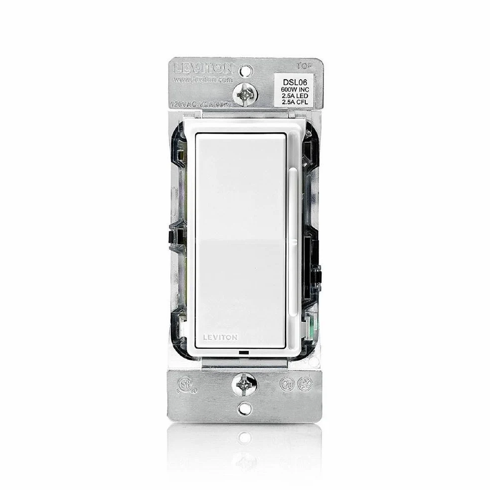 LEVITON Rocker Dimmer con barra di scorrimento
