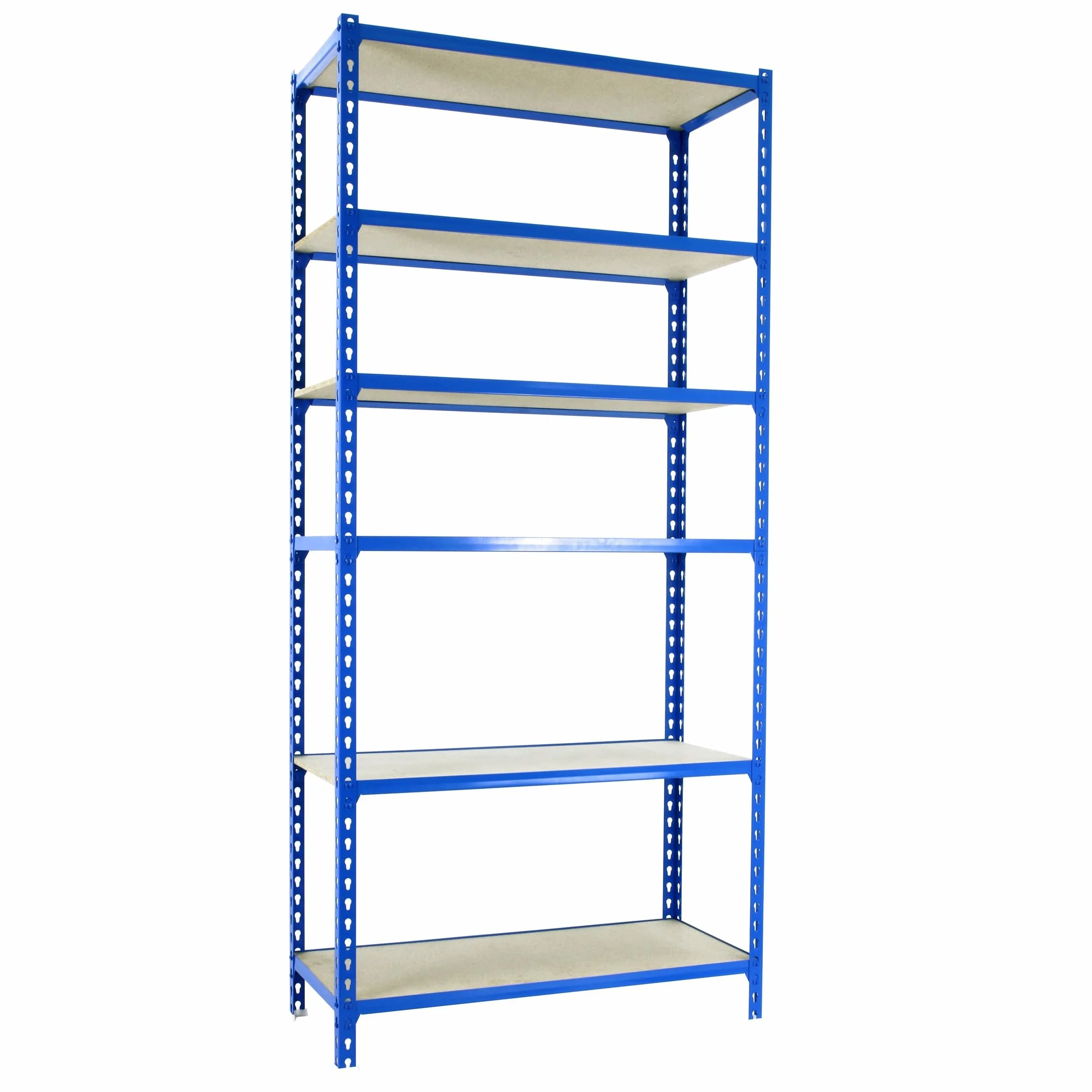 Simon Rack Scaffale Metallo 6 Ripiani 150 kg 2500x900x300 mm Blu Legno