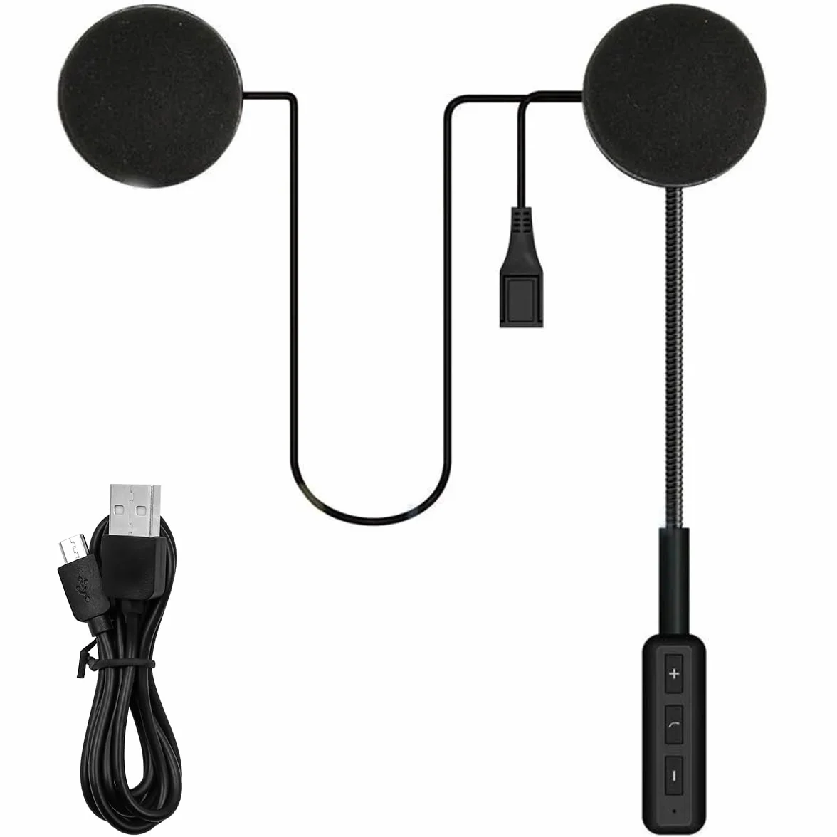Alnicov Casco Moto Auricolare Bluetooth Casco Integrale Auricolare Wireless Integrato risponde automaticamente alla Navigazione delle chiamate
