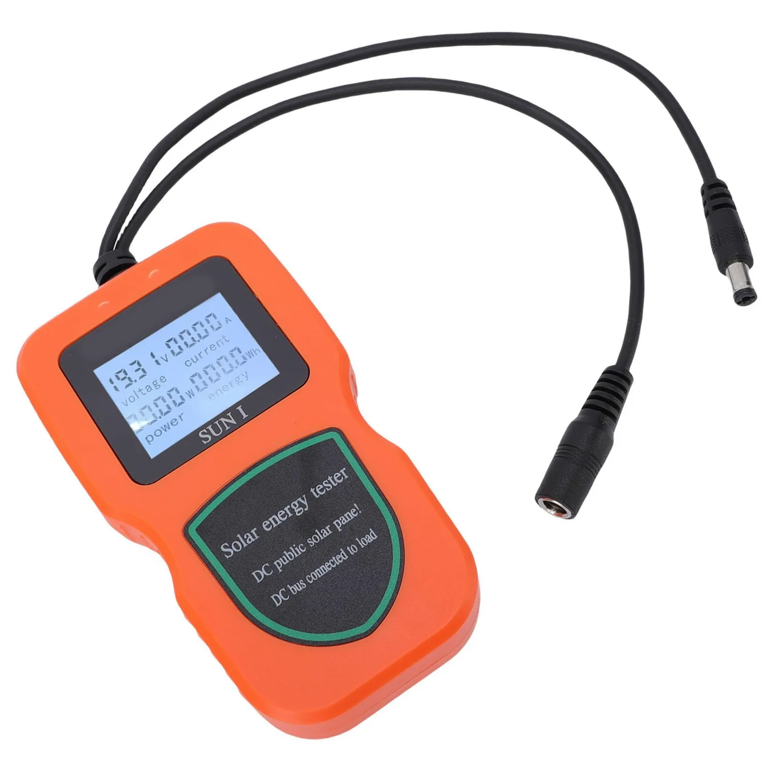 Multimetro Fotovoltaico MPPT Tester Accurato per Pannelli Solari per Uso Residenziale e Commerciale ABS Leggero 1 unità (ORANGE)