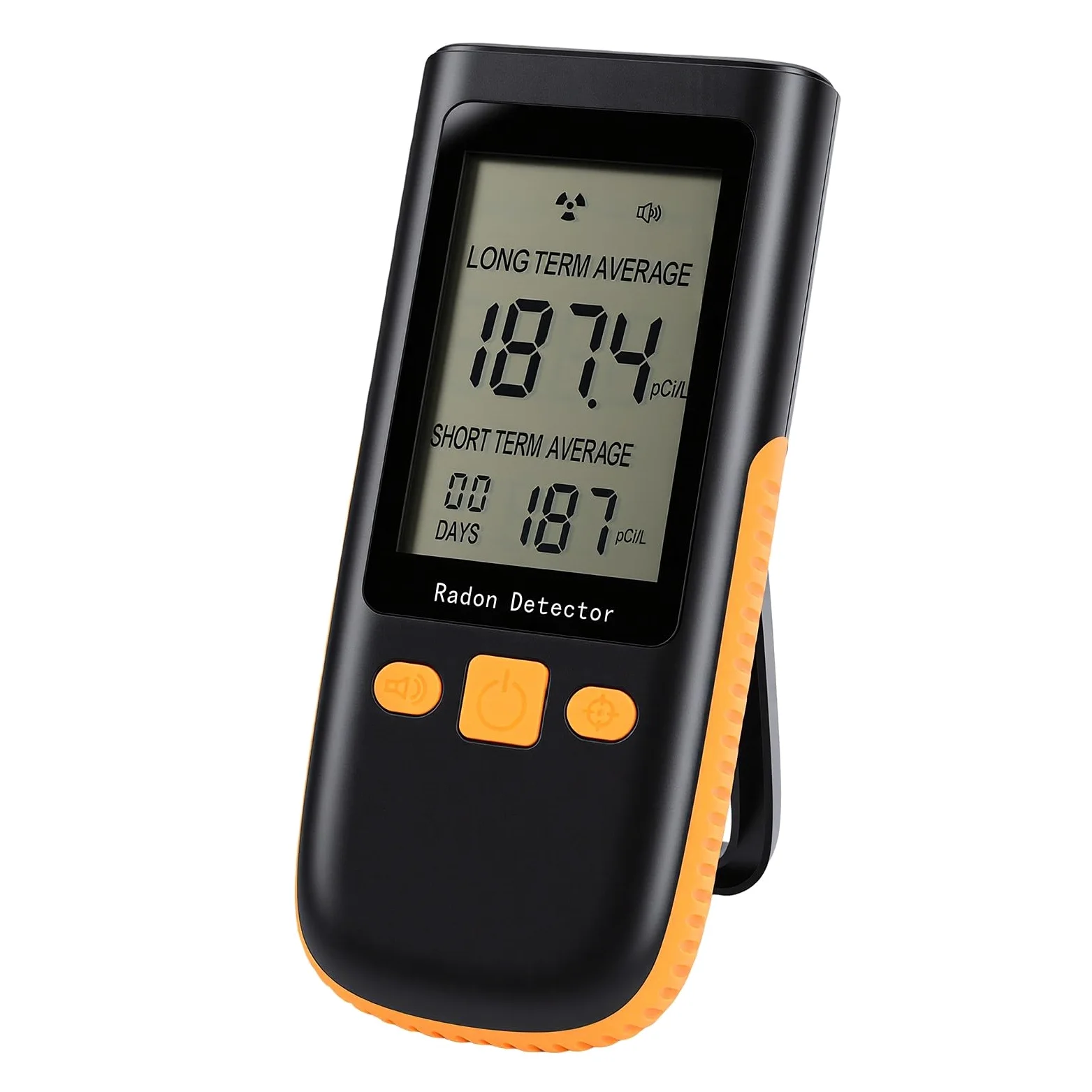 Annadue Rilevatore di Radon Portatile 0 a 270 PCi/L con Sensore Ionico per | Monitor per radon domestico, tester per gas radon con display LCD, misuratore di radon per hotel scolastici
