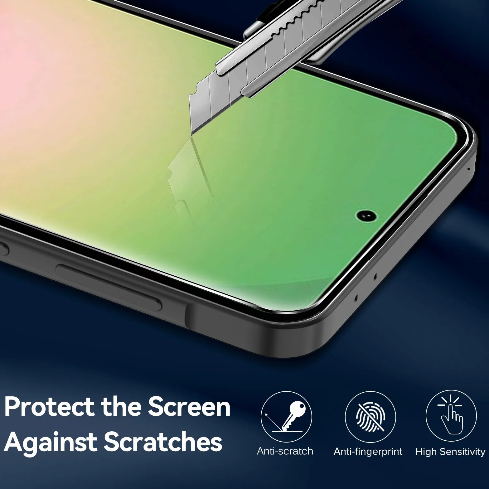 iVoler Cover Opaca per Samsung Galaxy A56 5G con 2 Pezzi Vetro Temperato, [Antiurto di Grado Militare] [Protezione Della Fotocamera] Custodia Traslucida Posteriore Sottile Anti-Impronte Case, Nero