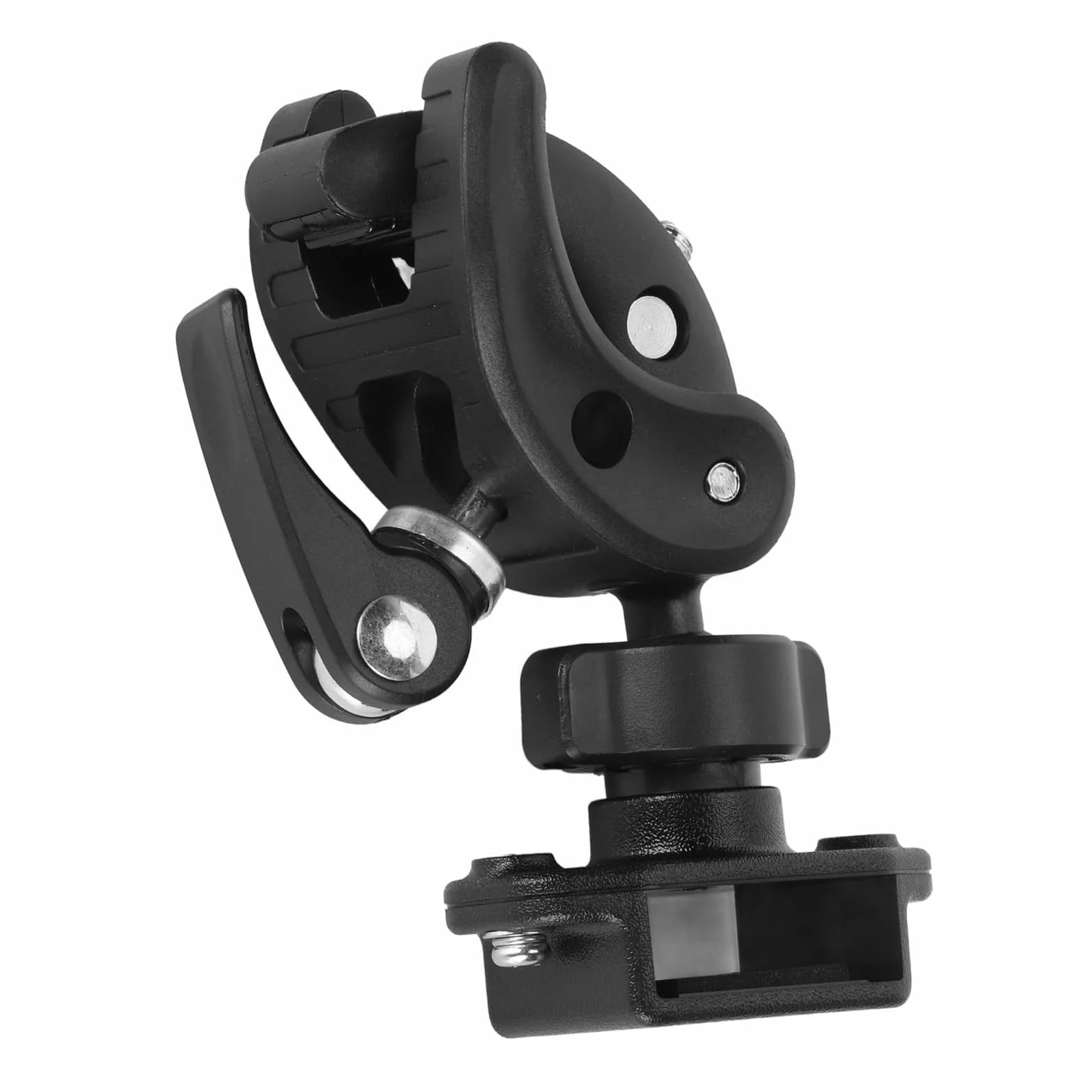 Supporto Per Walkie-talkie Per Moto, Radio Bidirezionale Per Bici, Supporto Per Bici, Morsetto Radio Portatile Regolabile Per Radio Bidirezionale, Nero