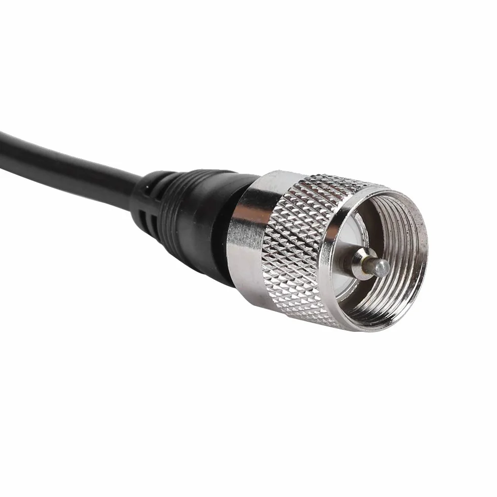 Queen.Y Base Magnetica per Antenna Radio Mobile, Supporto Resistente UHF con PL-259 a SO-239, 5M Cavo per Radio