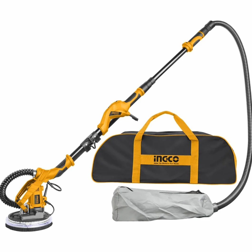 CARTEGGIATRICE LEVIGATRICE A SECCO MURO MURI SOFFITTO GIRAFFA 1050W CON BORSA