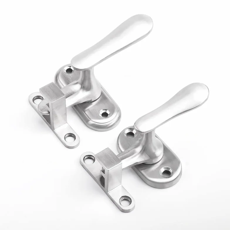 MRKU Maniglie per finestre, Serrature per Porte e finestre in Acciaio Inox, chiavistelli di Sicurezza scorrevoli, Accessori di ferramenta.
