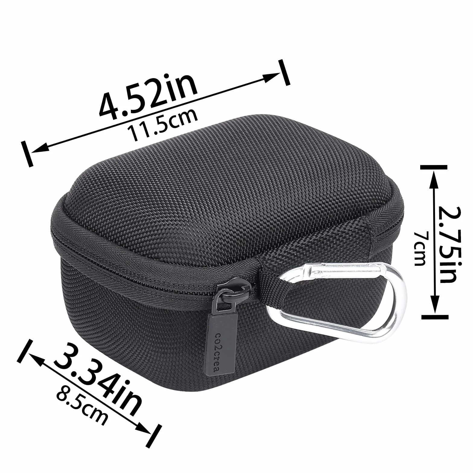 co2CREA cassa custodia borsa per JBL Wind 3S/Wind 3 FM Bluetooth Handlebar Speaker (solo caso)
