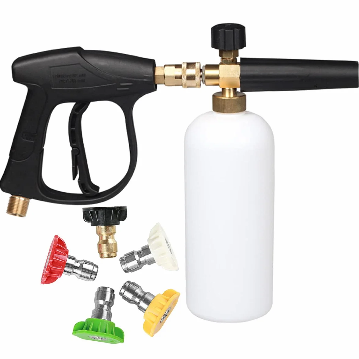 Pistola in schiuma ad alta pressione Foam Lance with 5 Nozzles for Car Cleaning
