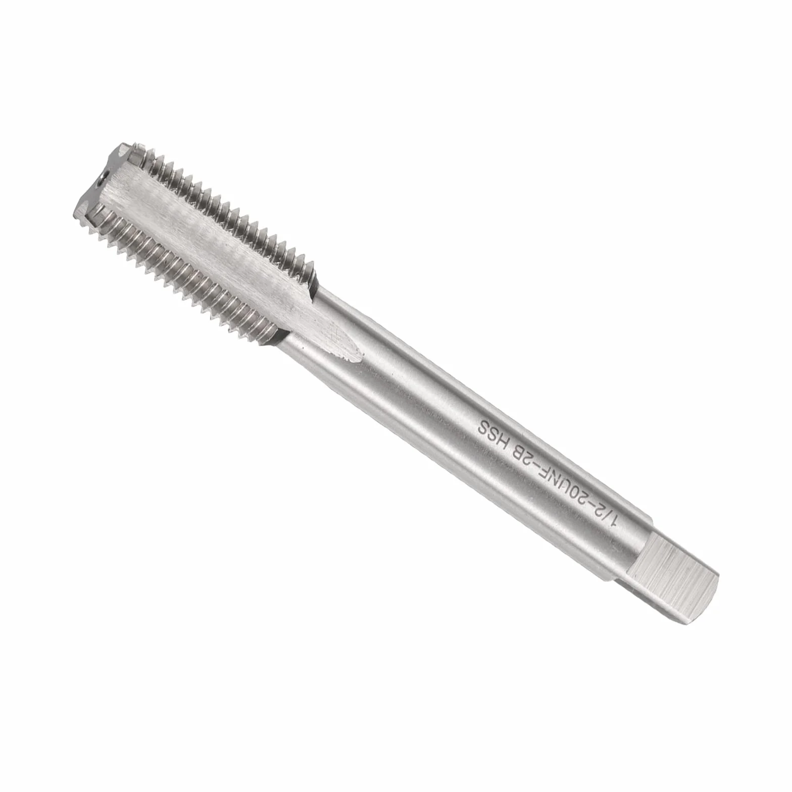 sourcing map 1/2-20 UNF B2 Spiral Point Tap, Vite Filettatura Maschio, Alta Velocità Acciaio Macchina Maschi