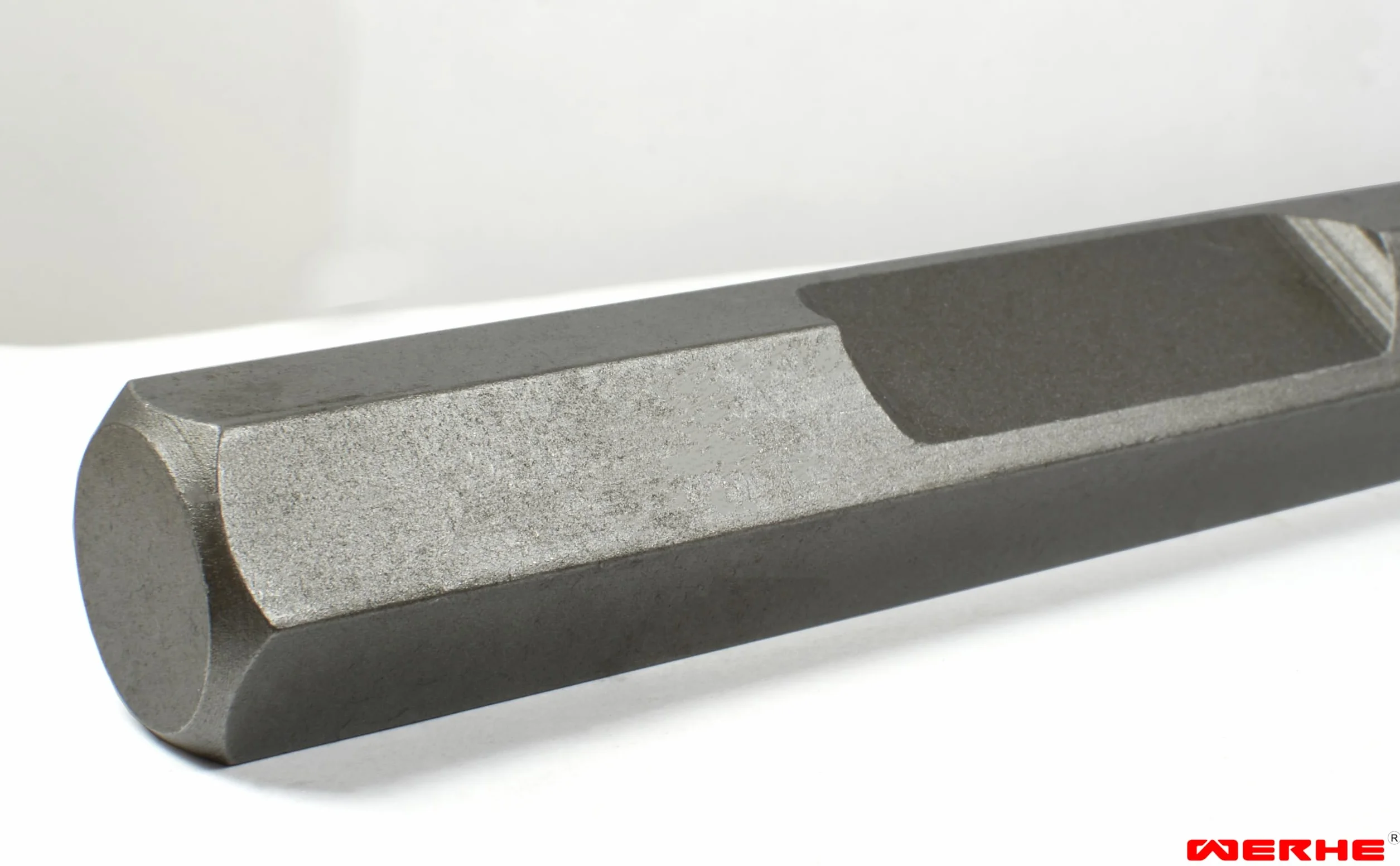 Scalpello a punta 28x400mm Acciaio robusto HEX28 per martello demolitore calcestruzzo muratura