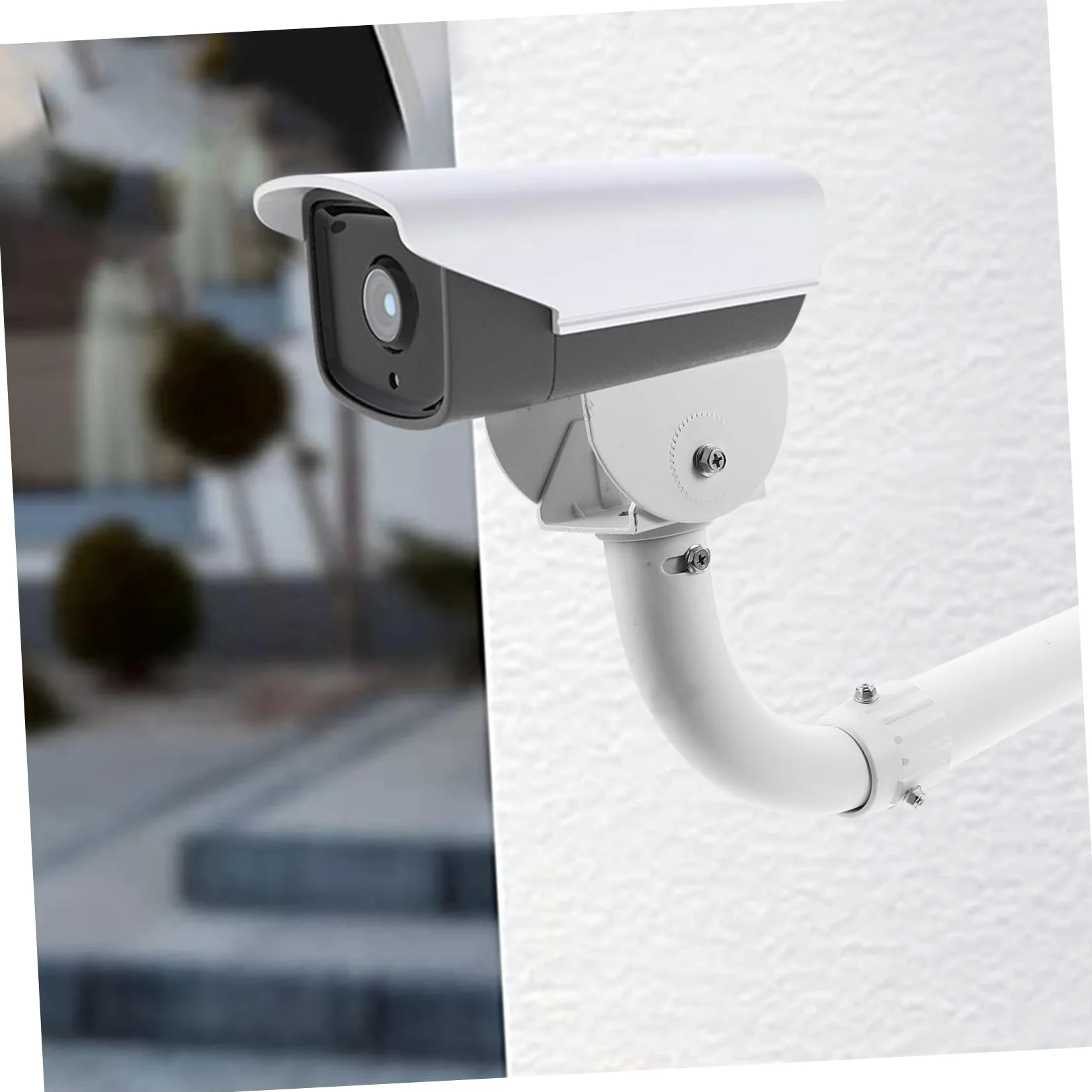 SHINEOFI Tubo Alluminio e Sicurezza per Telecamera Lega in Supporto Facile da 45mm Design Regolabile da Installare Monitor di Sorveglianza