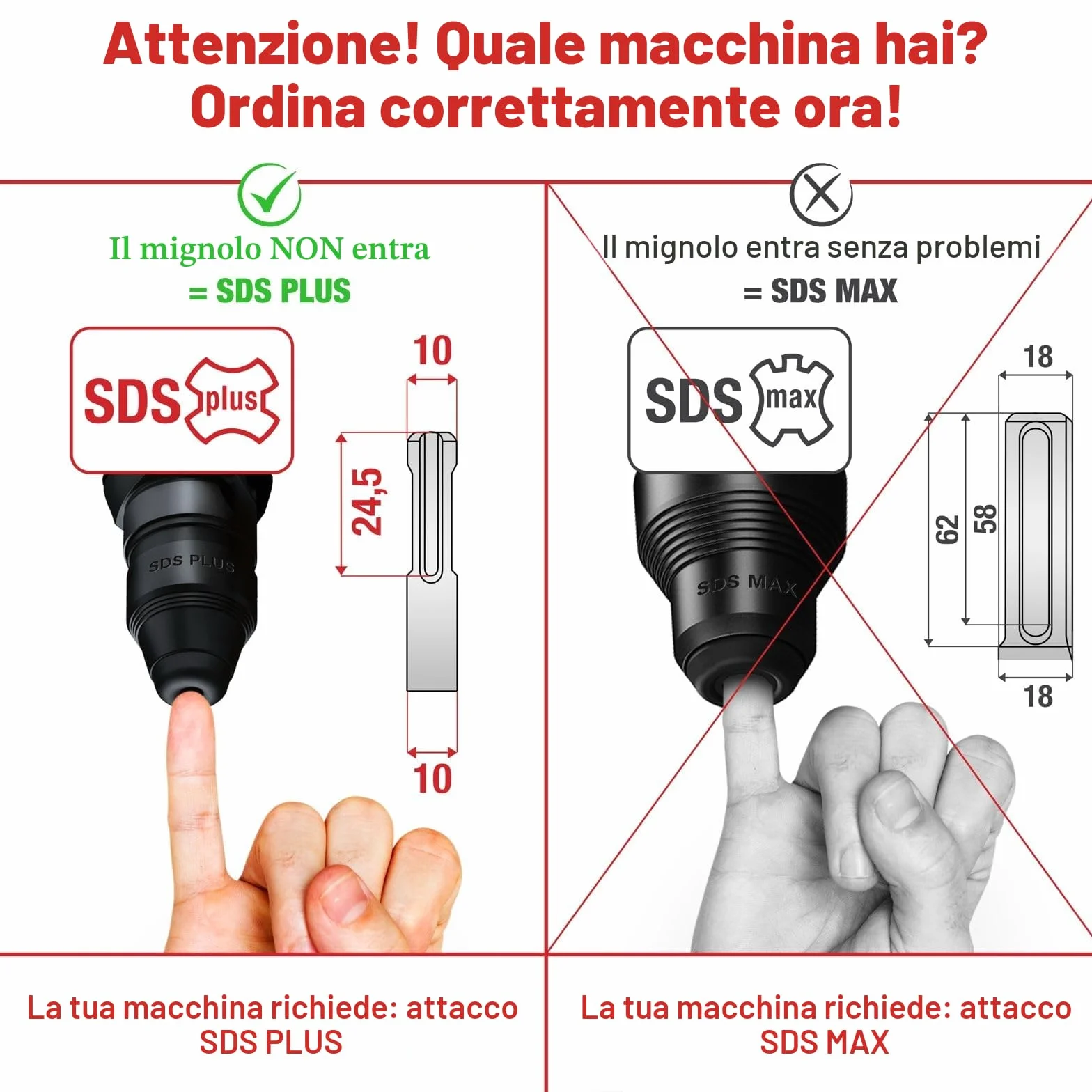 SCHWABENBACH Set Punte Trapano SDS Plus 7 Pezzi Ø 6-14 mm x 210 mm per Calcestruzzo e Pietra Compatibile Bosch Hilti Metabo