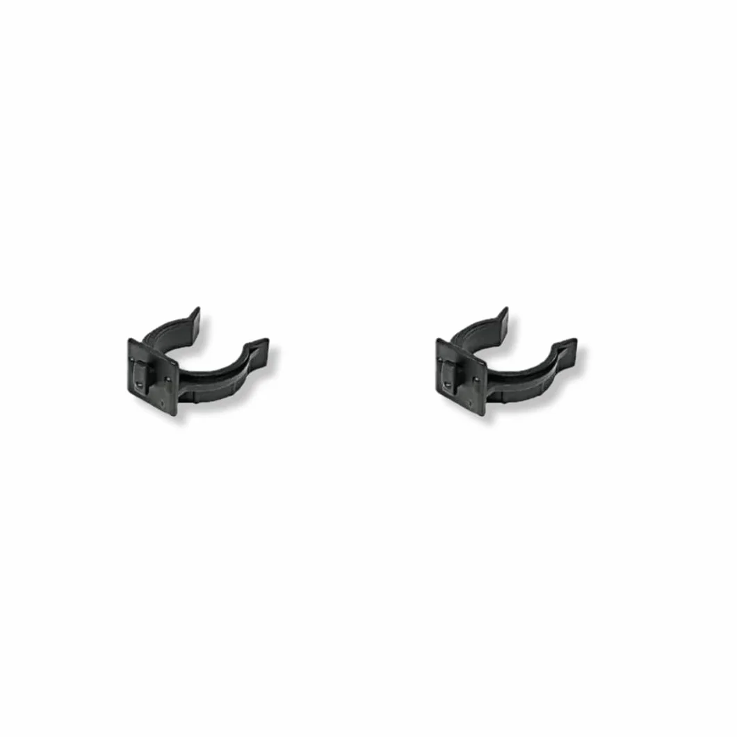 Piedi Regolabili Incastro Zoccolo Cucina 12 cm Plastica Neri - Set 4 Pezzi