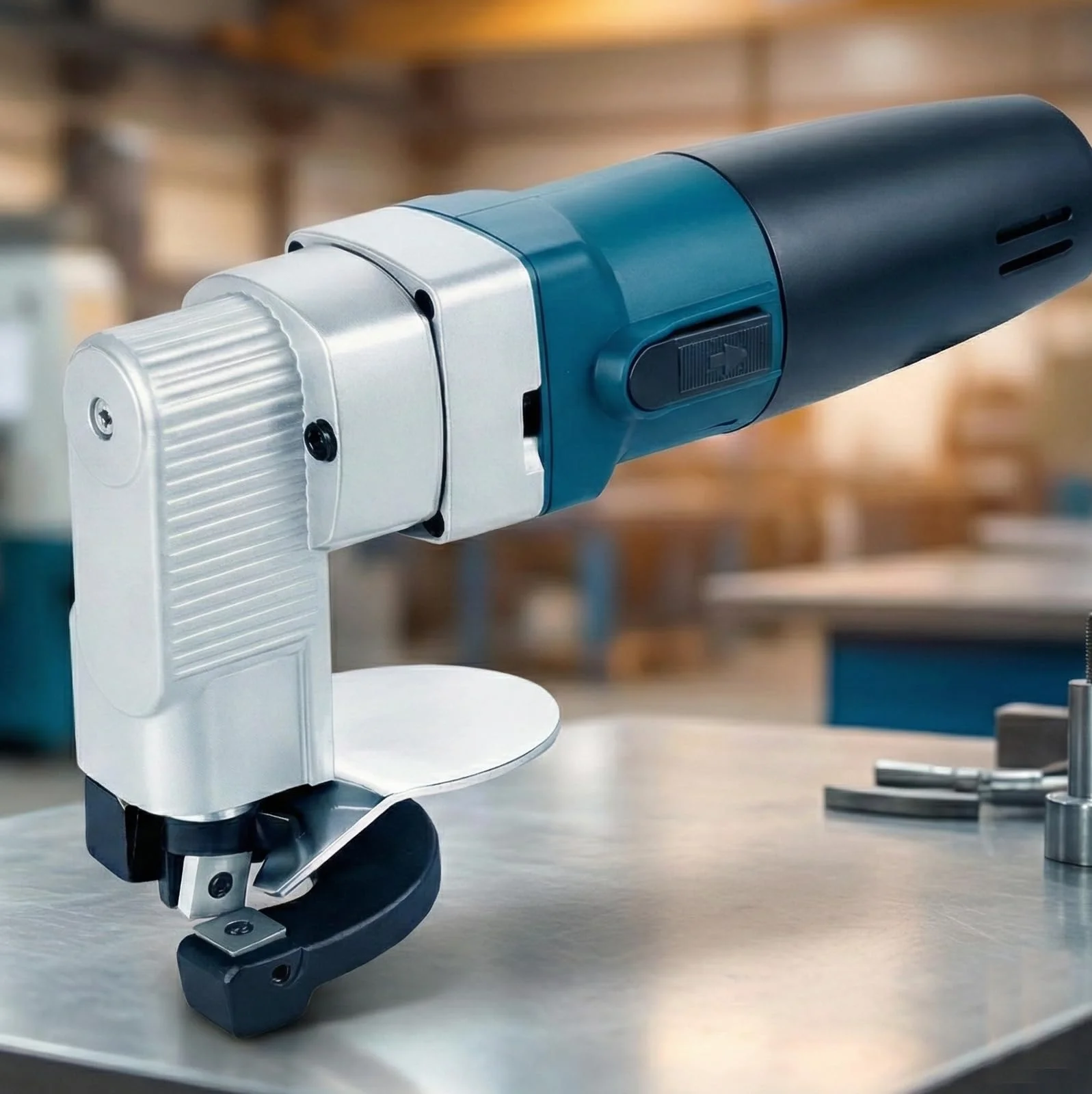 KATSU Cesoie Elettriche 500W 220V Lamiera di Rame Acciaio Inossidabile Forbice Cutter Taglio 2,5 mm