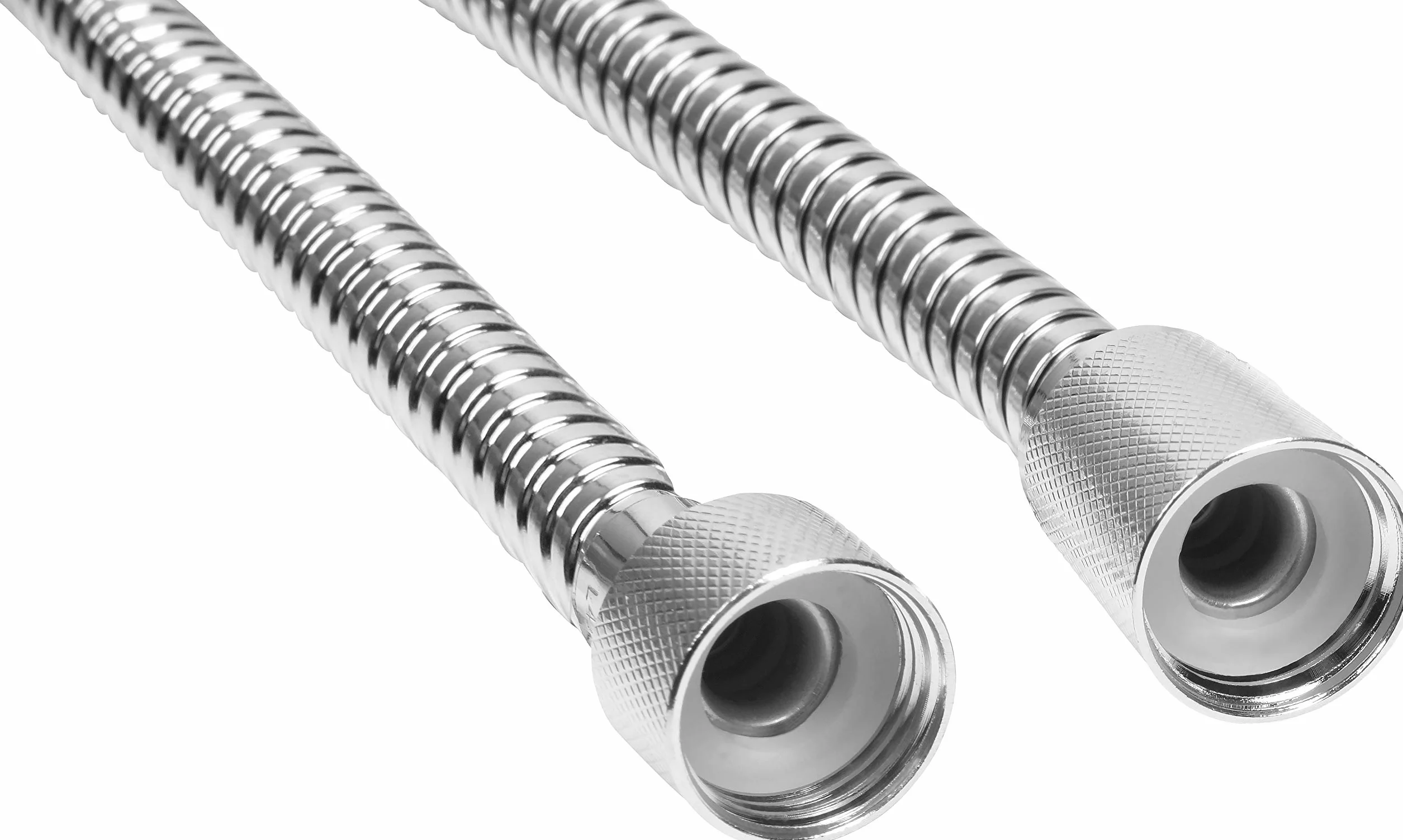 Cornat TECBW3312 - Tubo flessibile per doccia in acciaio INOX, 0,80 m, cromato