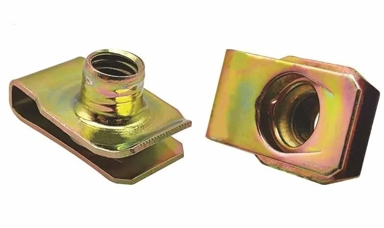Dado convesso universale a forma di U, 10 pezzi, clip di fissaggio M10