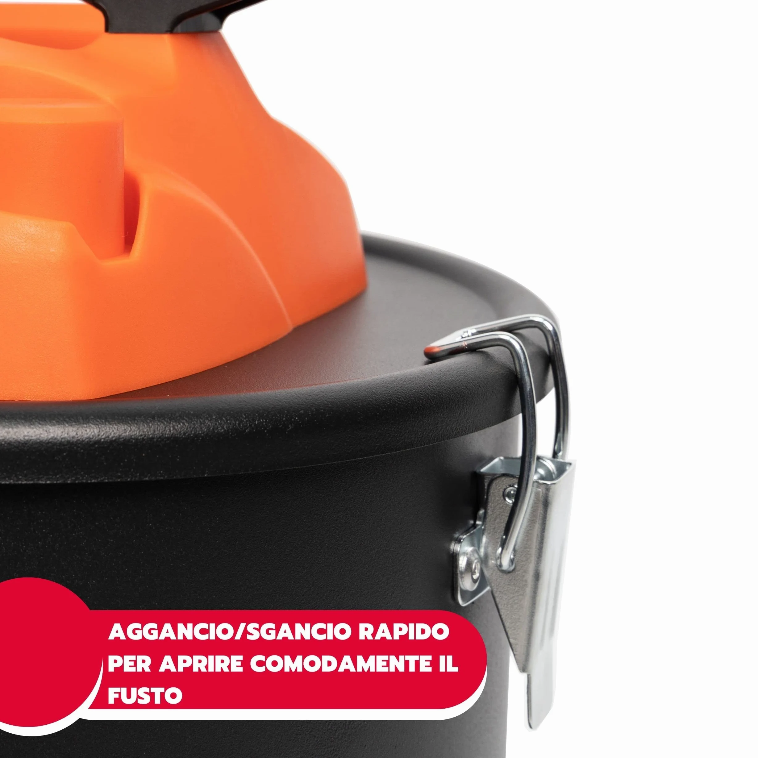 Ardes APHIRO 20 Aspiratore di Cenere Professionale con Serbatoio da 20 L, Filtri HEPA e Ignifugo Lavabili, Funzione Soffiante e Potenza 800 W per Camini, Barbecue e Stufe