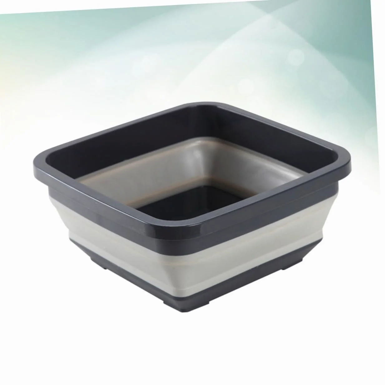 Homoyoyo Lavabo Pieghevole Bacinella in Plastica Design Antiscivolo e Stabili, per Uso Domestico e Viaggi, Salvaspazio e Portatile, Adatto a Lavare Mani, Frutta e Piatti