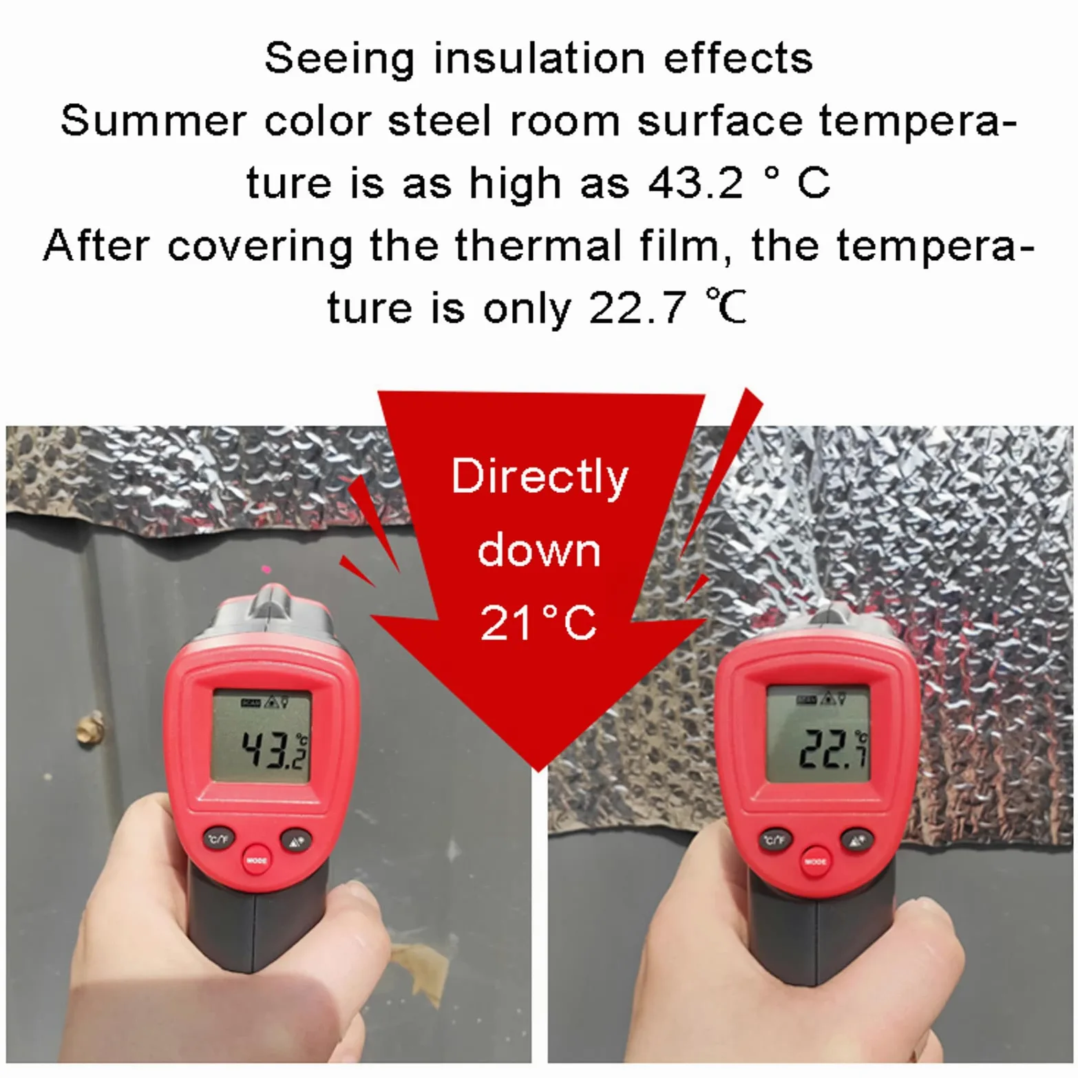 Bubble a Doppio Livello Pannelli Coibentati Isolante Termico Pannelli termoisolanti termosifoni, Lamina Termoriflettente e Isolante, per Il Pavimento della Parete del Tetto (Size:1 * 25m)