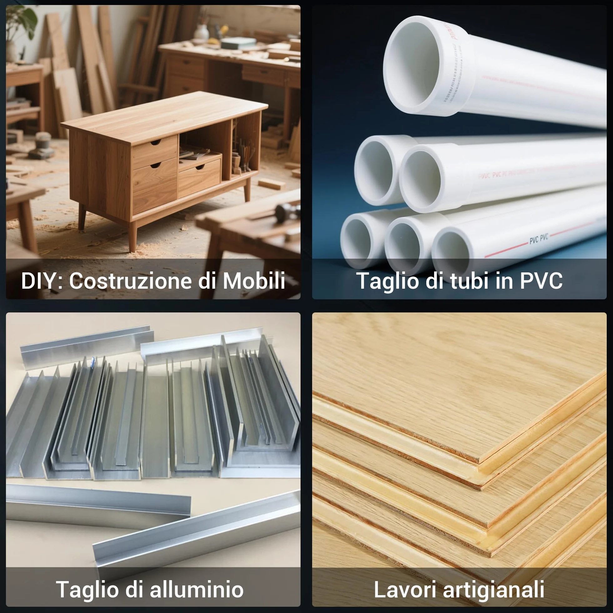 DCA Sega Circolare Mini Senza Spazzole, 2 Velocità 6700/4200 Rpm con 20V 4,0Ah Batteria, 3 Lame Ø125mm e Guida, Profondità Taglio 45mm(90°)/33mm(45°), Per Legno, Plastica, PVC