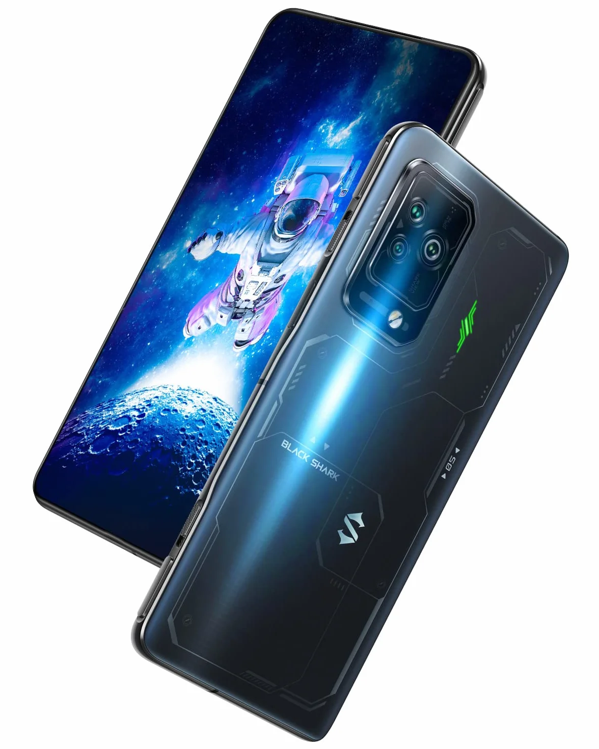 Black Shark 5 Pro [5G] Gaming Smartphone 8+128GB, 6,67" Display E-Sports a 144Hz, Snapdragon 8 Gen 1, Fotocamera 108MP, Batteria 4650 mAh, LPDDR5+UFS3.1 (Versione Globale) (Nero Stellare)