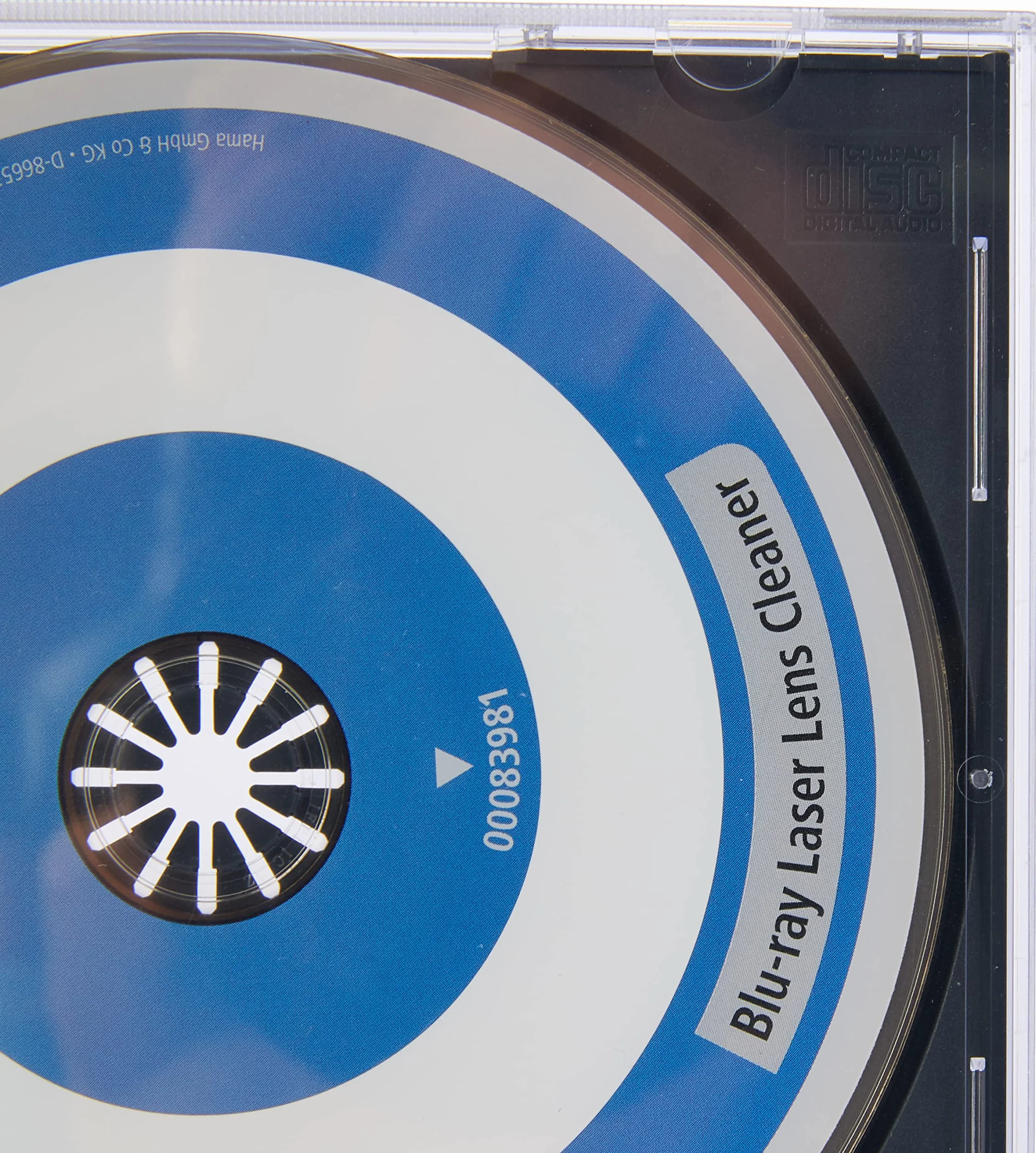 HAMA Blu Ray Di Pulizia Lettore BR, Grigio