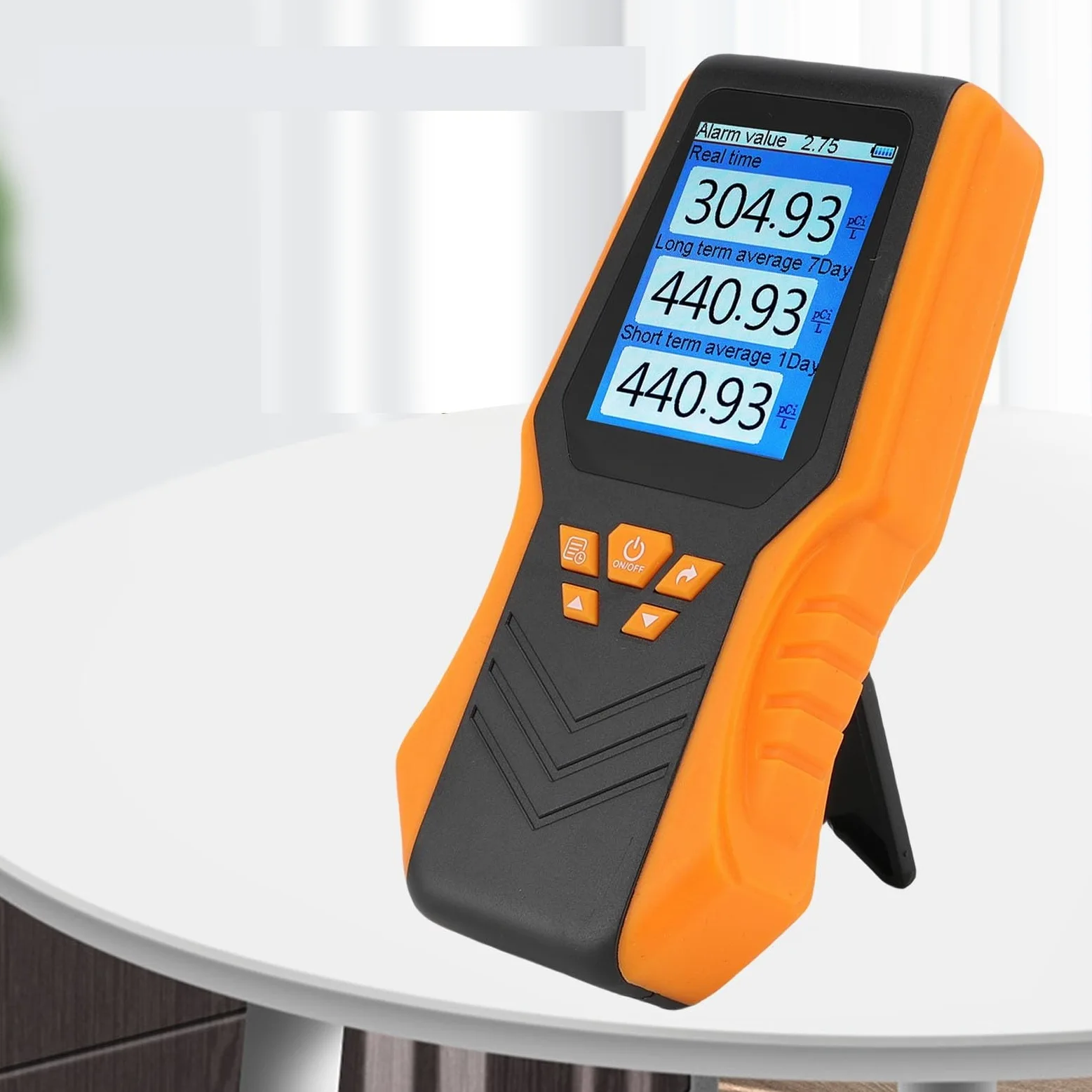 Monitor a qualità 'aria Rilevatore di radon Misuraze versatile for casa e scuola
