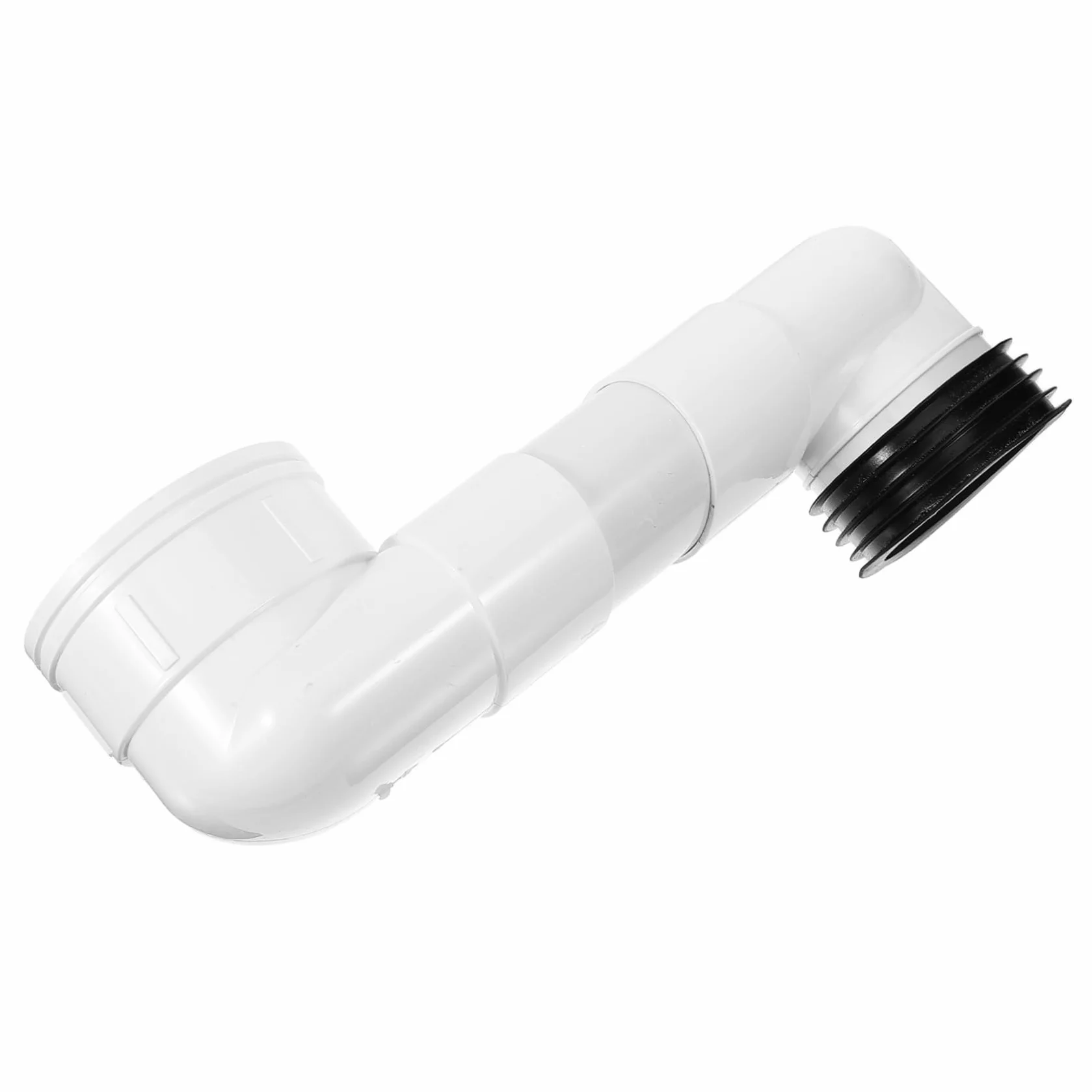 SHINEOFI Manicotto di Collegamento Wc in Pvc Resistente a Usura Spostamento Massimo 10cm