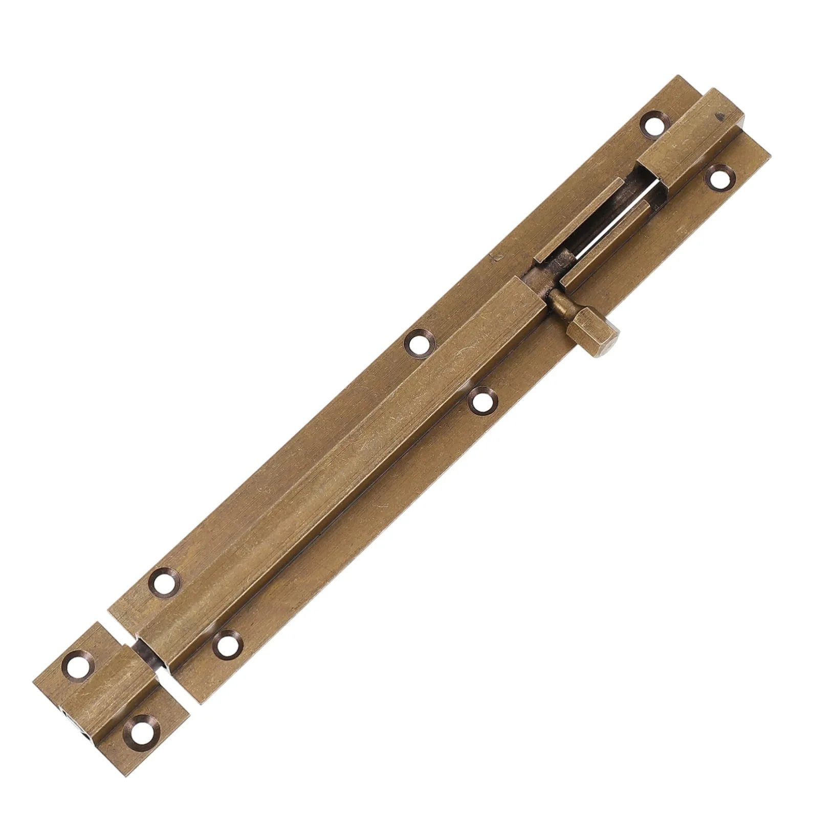 OSALADI 3pezzi Serratura Scorrevole Rame Antico Chiusura Per Porte e Finestre Sicurezza Per Interni Ed Esterni Design Elegante e Resistente Facile Installazione e Massima Durata
