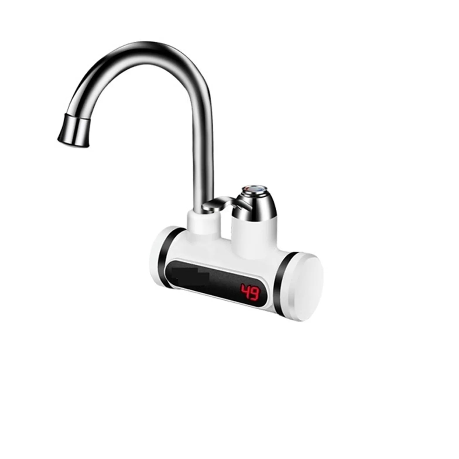 Display della temperatura dello scaldabagno del rubinetto elettrico Riscaldatori di acqua calda istantanei Riscaldamento dell'acqua senza serbatoio della cucina(SLT101 Long)