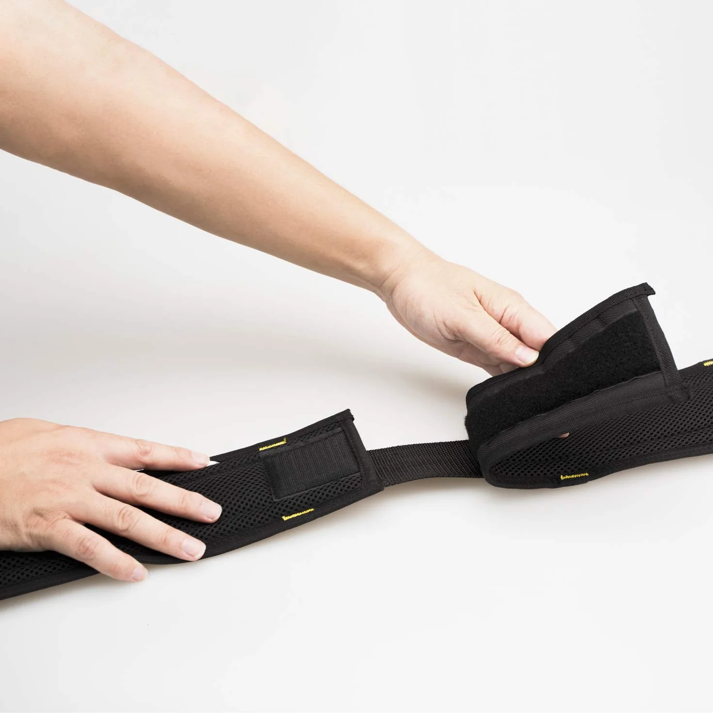 Cintura portautensili pesante con bretelle, clip rapida, nero per CLC Husky Dewalt