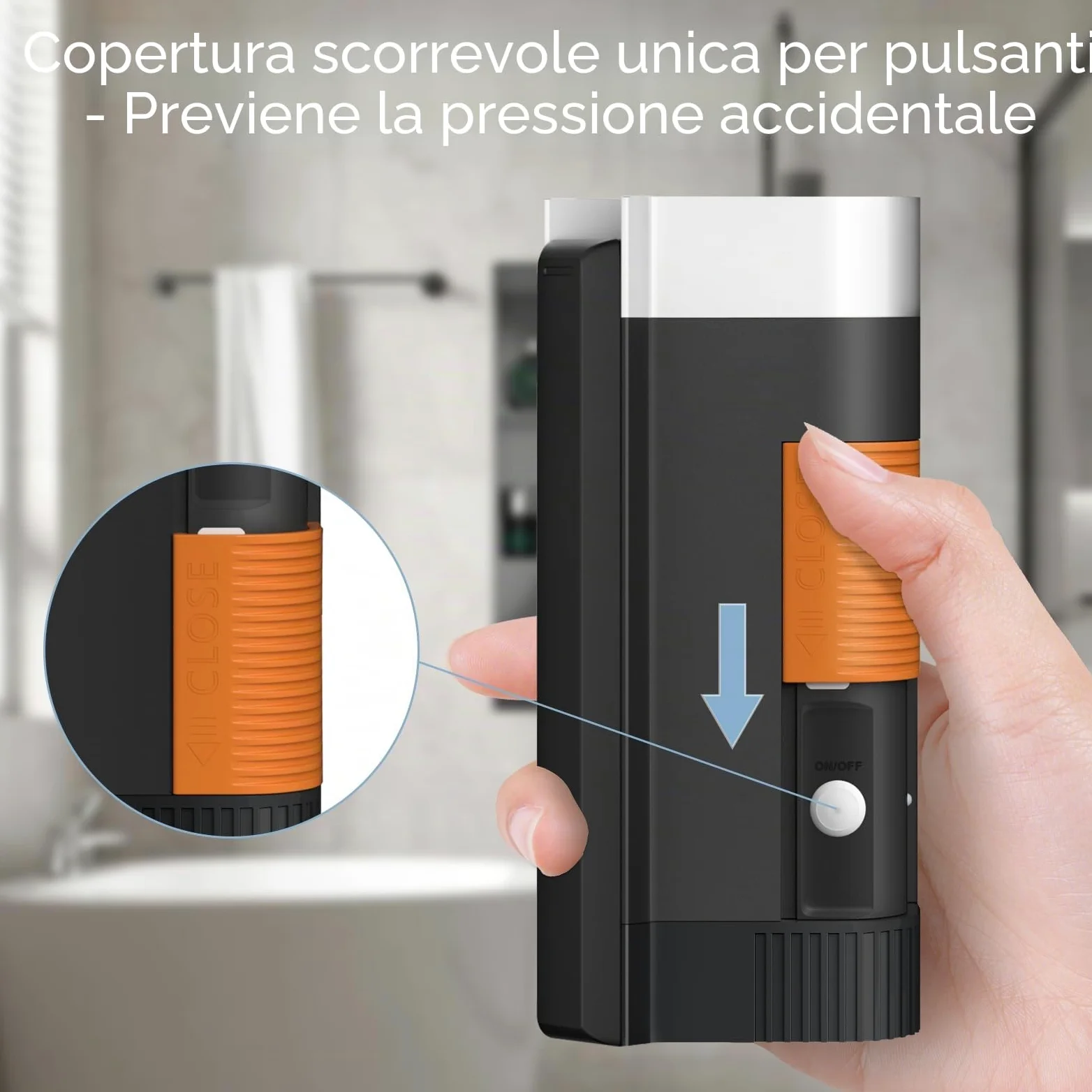 PChero Bidet da viaggio portatile, 400 ml, ricaricabile, IPX6, impermeabile, per la pulizia personale, lavaggio del bambino, cure postnatali, perineali ed emorroidi