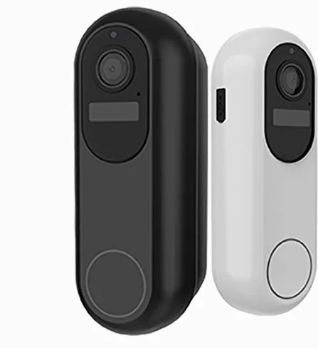 Videocitofono senza fili 1080p con visione notturna, WiFi 2,4 GHz 5 GHz, citofono domestico impermeabile, campanello intelligente per la sicurezza domestica