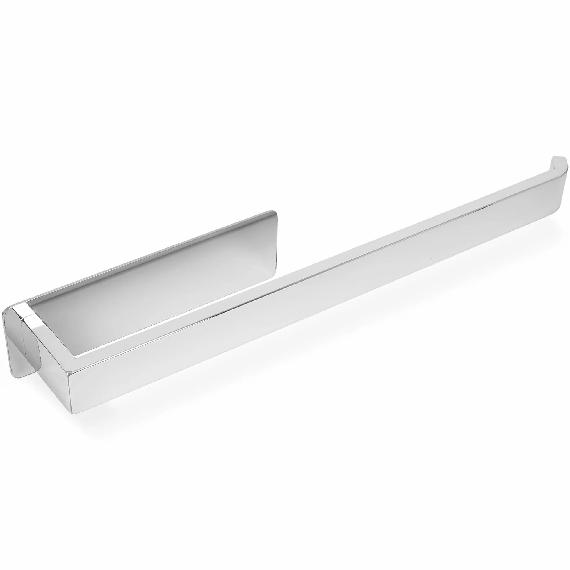 ECENCE Porta Asciugamani Bagno Adesivo 3M cromo 38cm Acciaio Inox 304 Antiruggine
